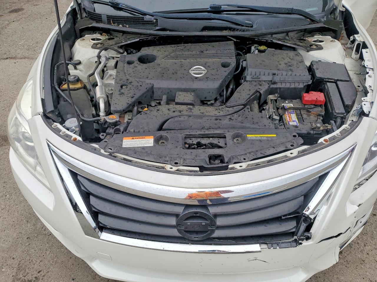 2013 Nissan Altima 2.5 White vin: 1N4AL3AP2DC201742