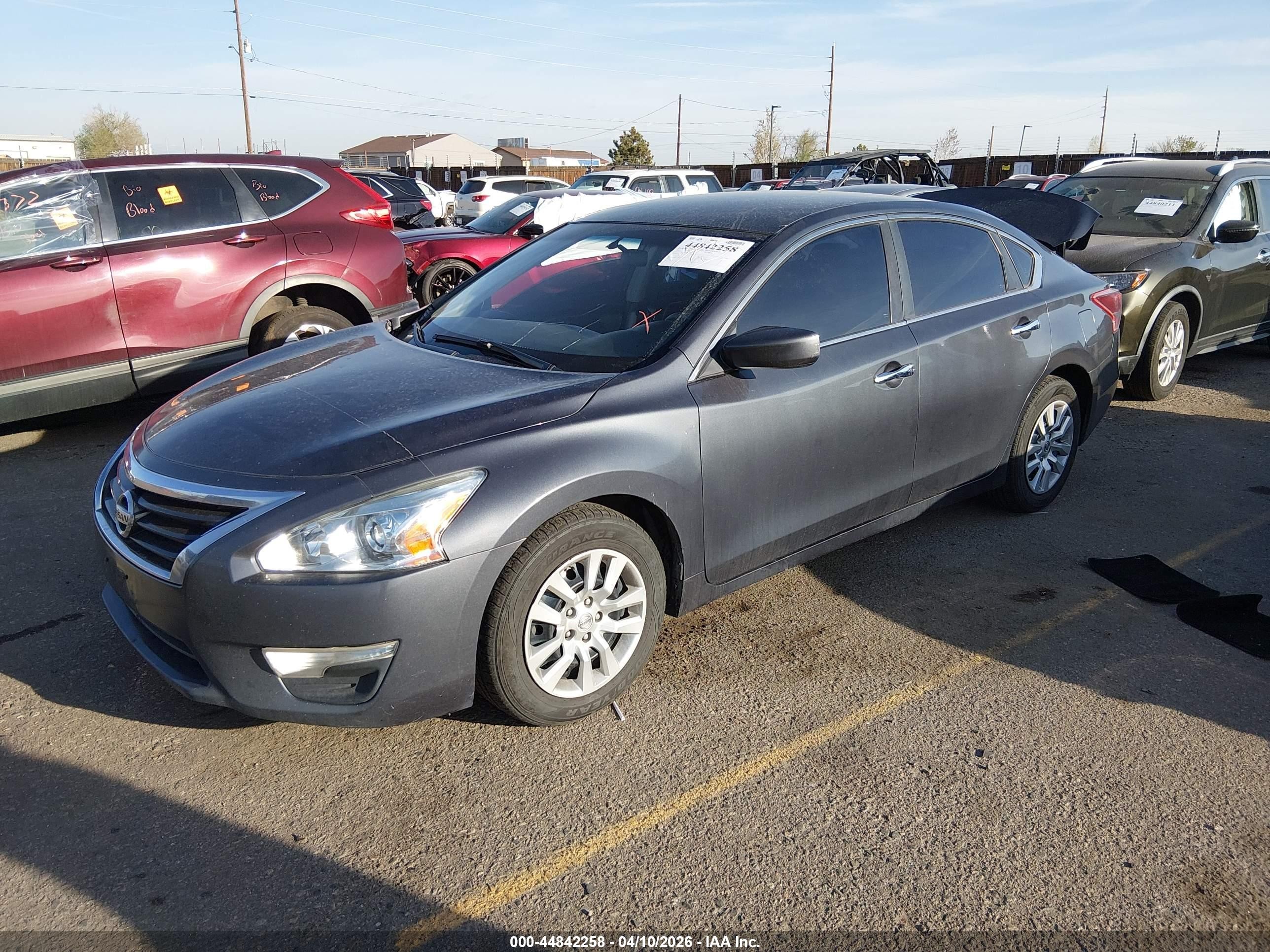 2013 Nissan Altima 2.5 S Gray vin: 1N4AL3AP2DC203426