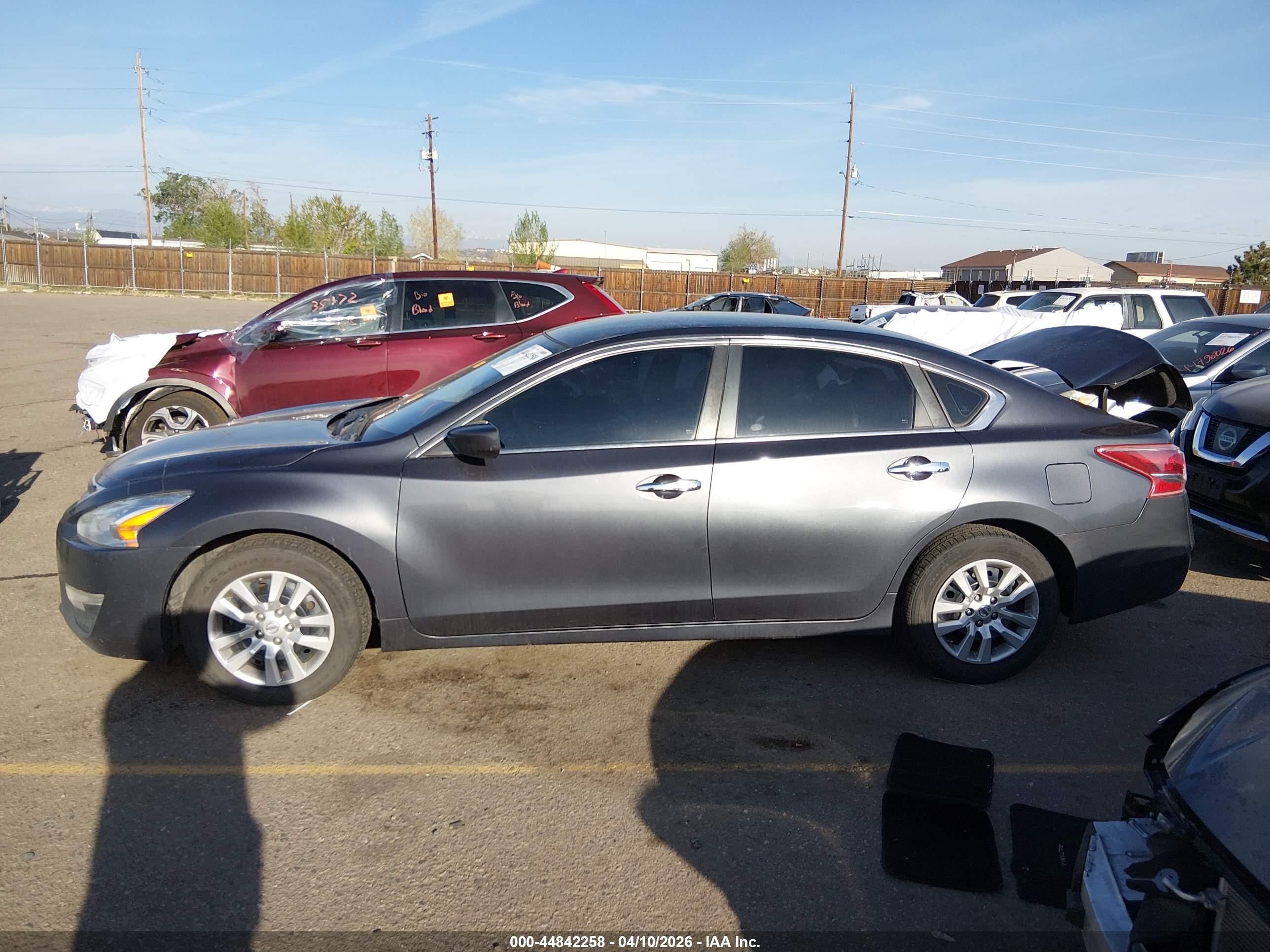 2013 Nissan Altima 2.5 S Gray vin: 1N4AL3AP2DC203426
