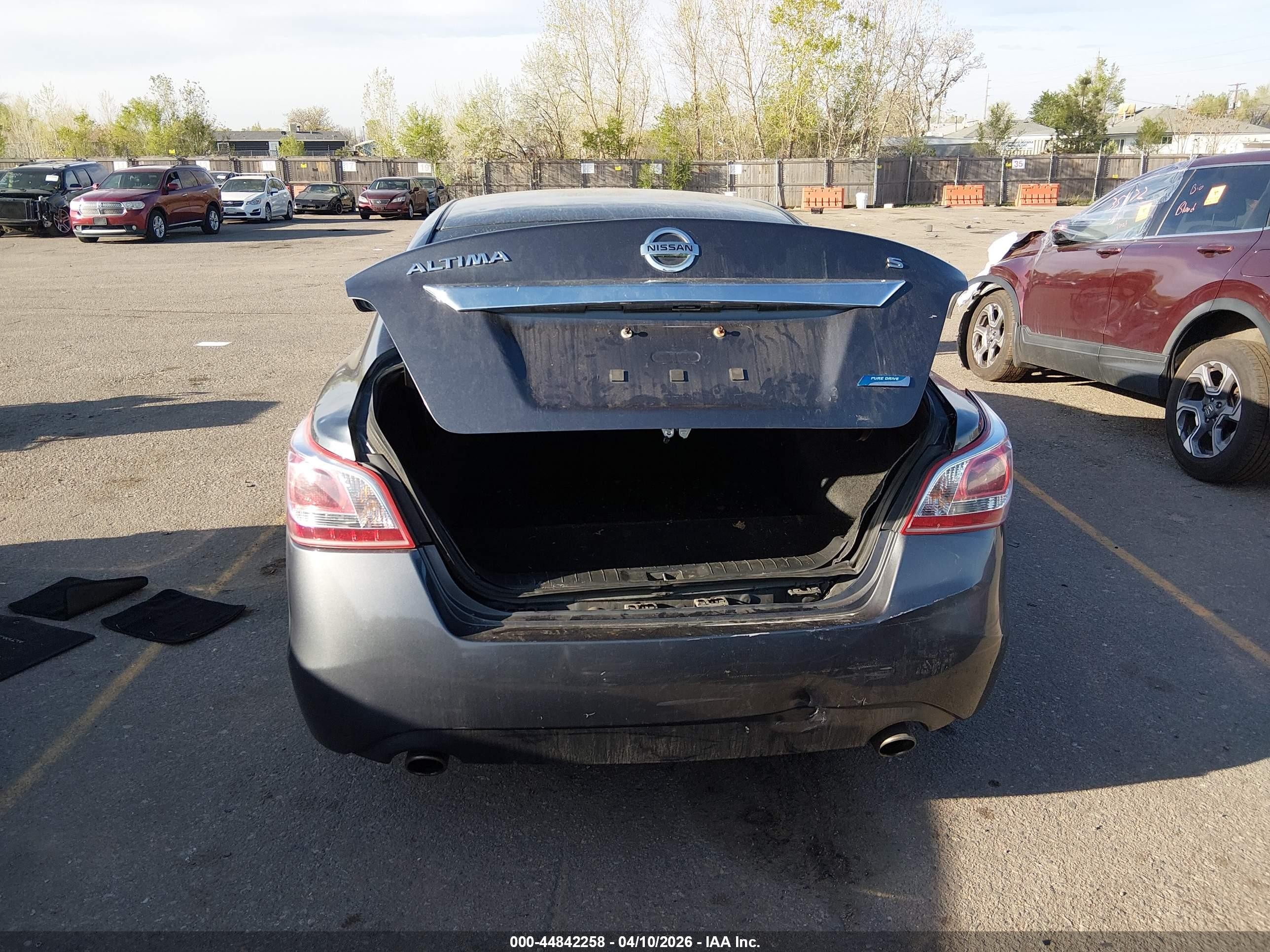 2013 Nissan Altima 2.5 S Gray vin: 1N4AL3AP2DC203426