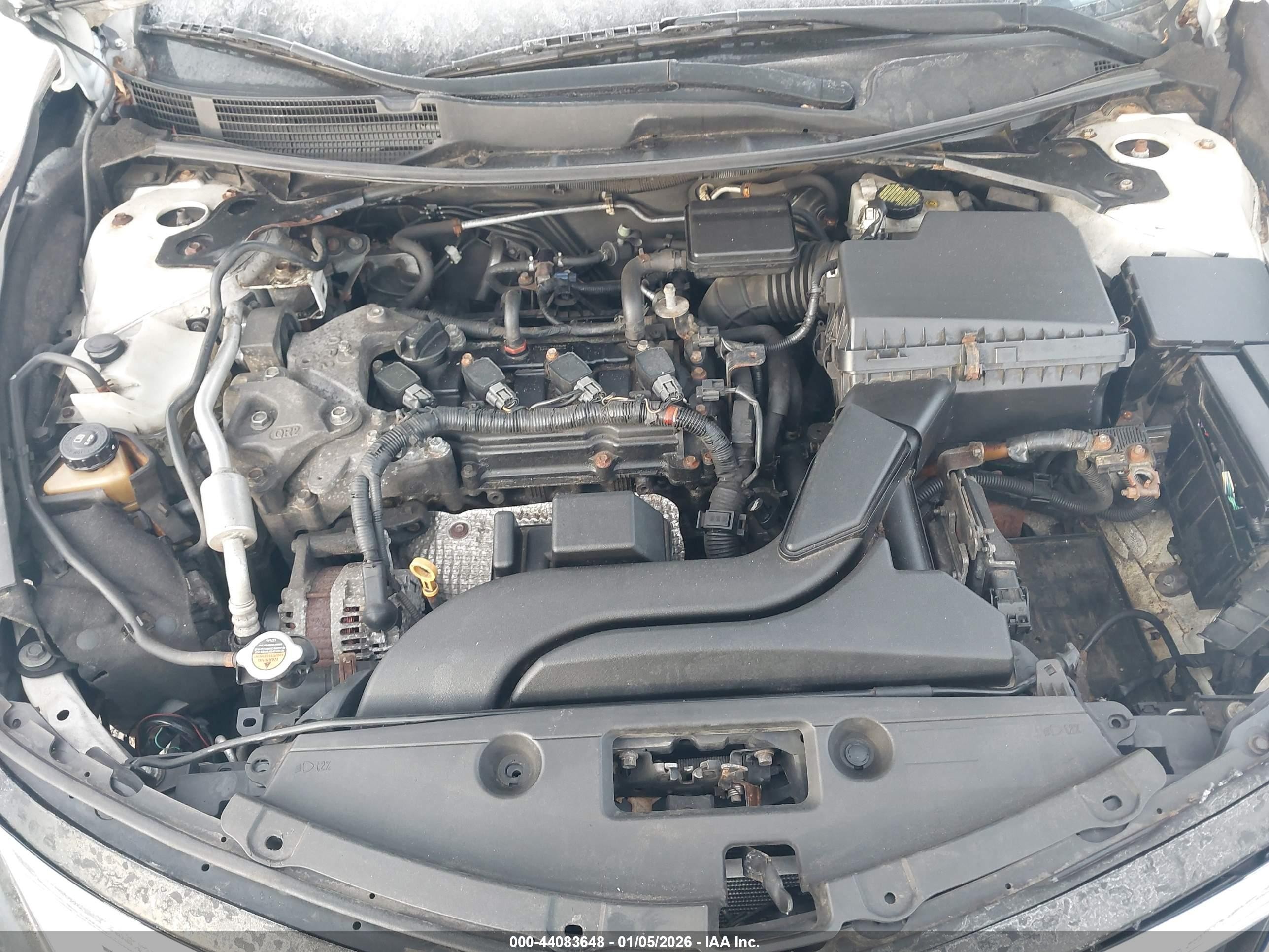 2013 Nissan Altima 2.5 S White vin: 1N4AL3AP2DC203894