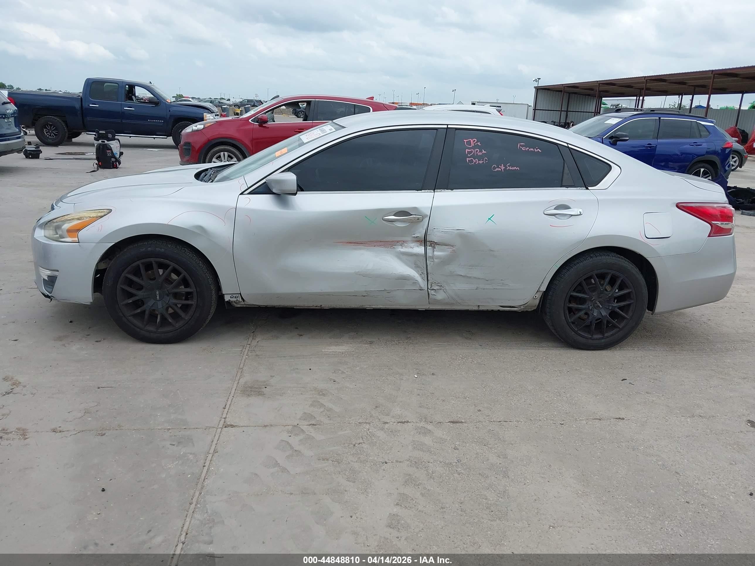 2013 Nissan Altima 2.5 S Silver vin: 1N4AL3AP2DC206293