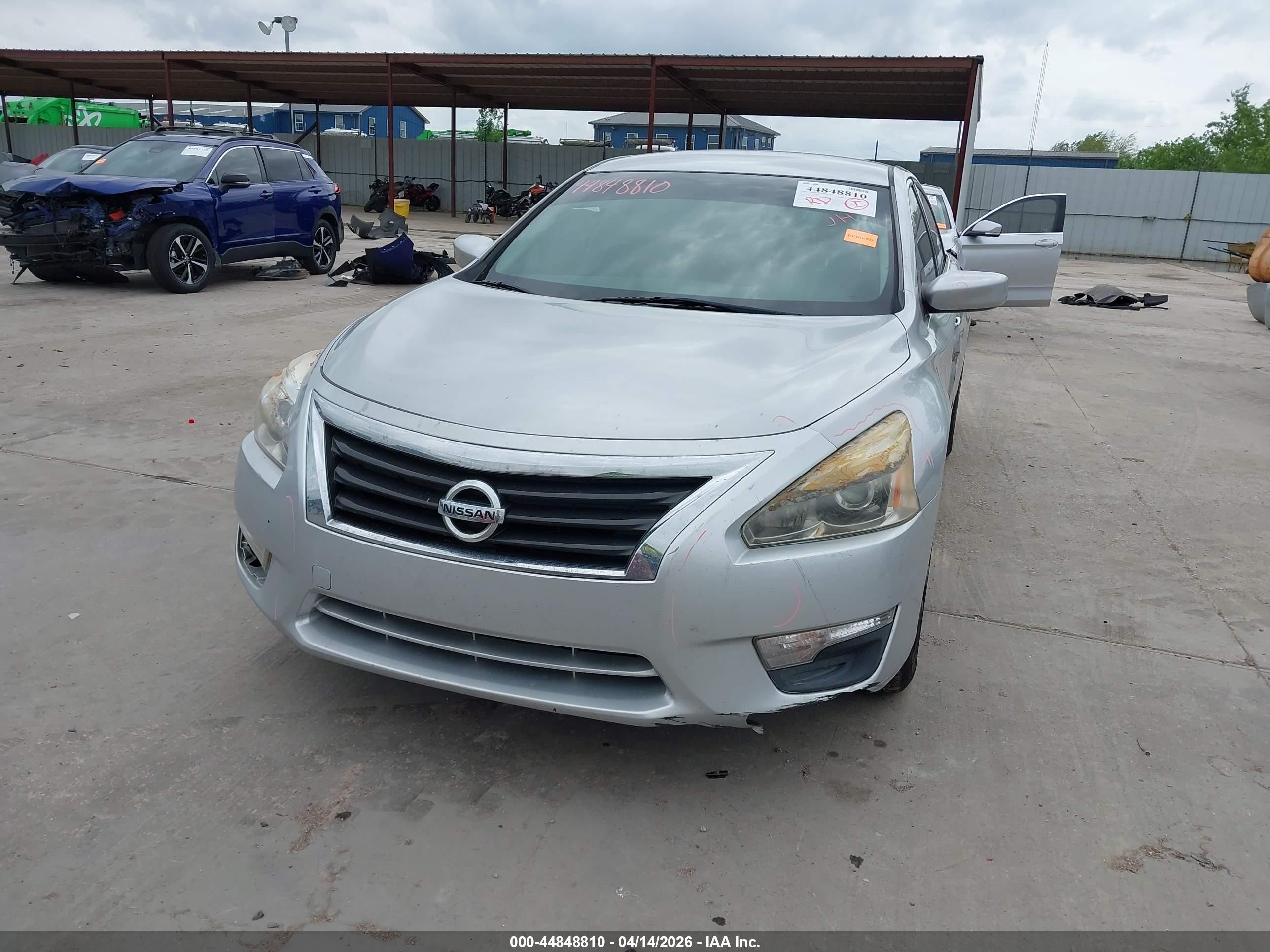 2013 Nissan Altima 2.5 S Silver vin: 1N4AL3AP2DC206293