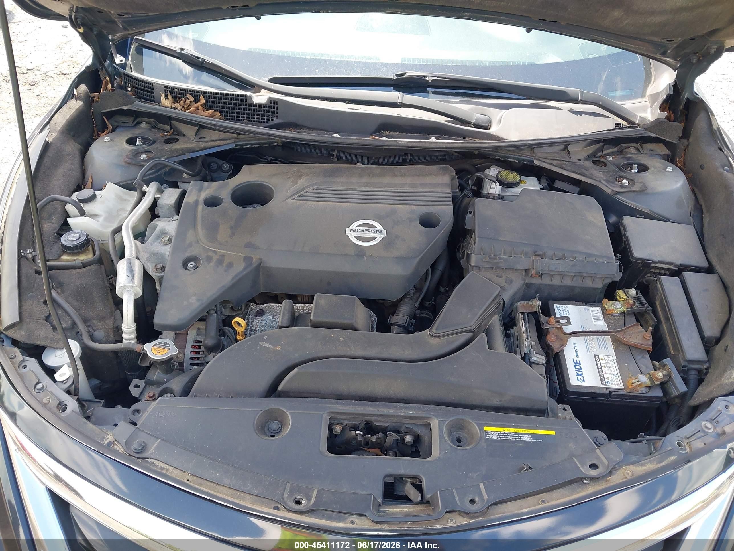 2013 Nissan Altima 2.5 S Black vin: 1N4AL3AP2DC225250