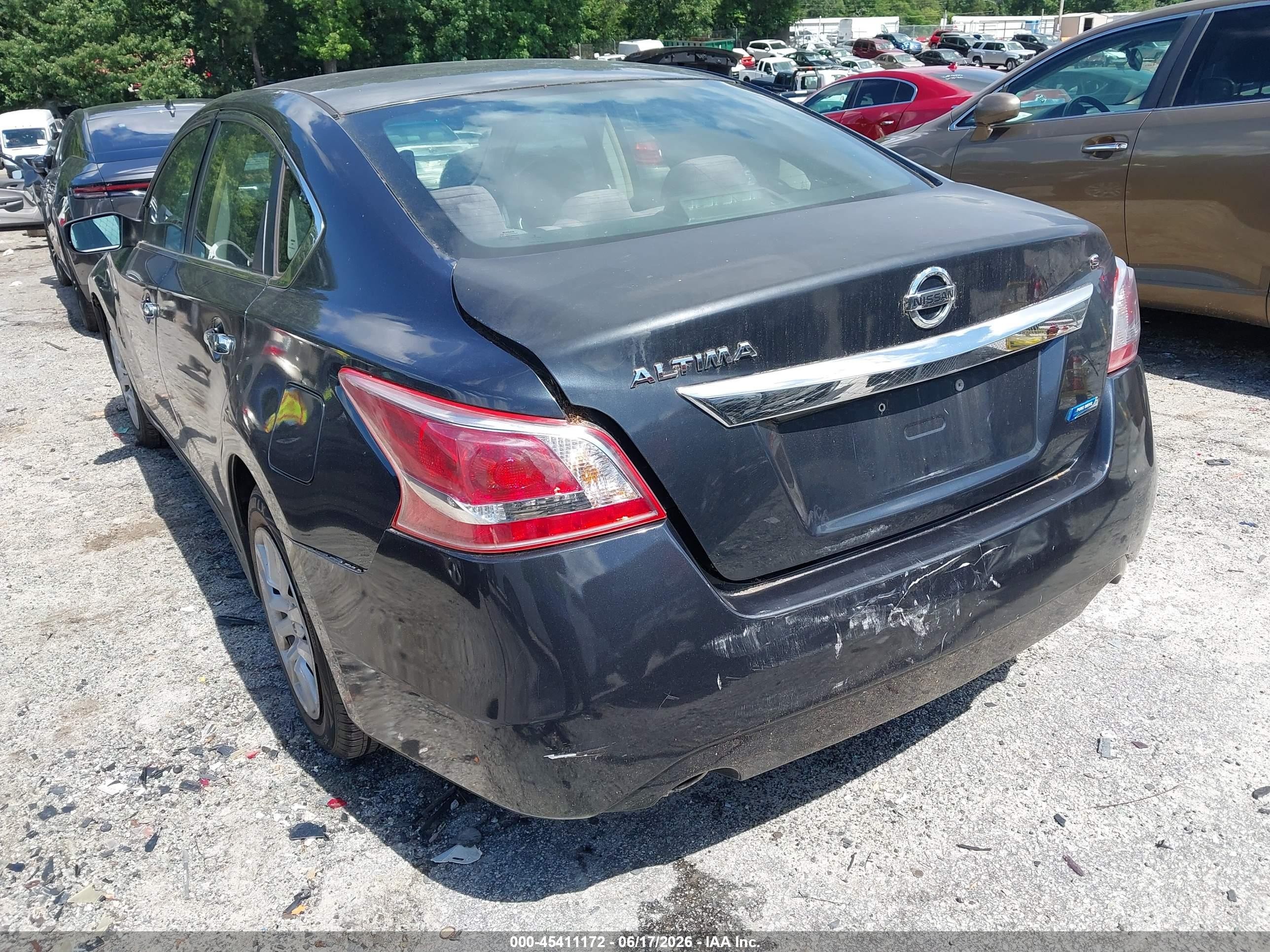 2013 Nissan Altima 2.5 S Black vin: 1N4AL3AP2DC225250