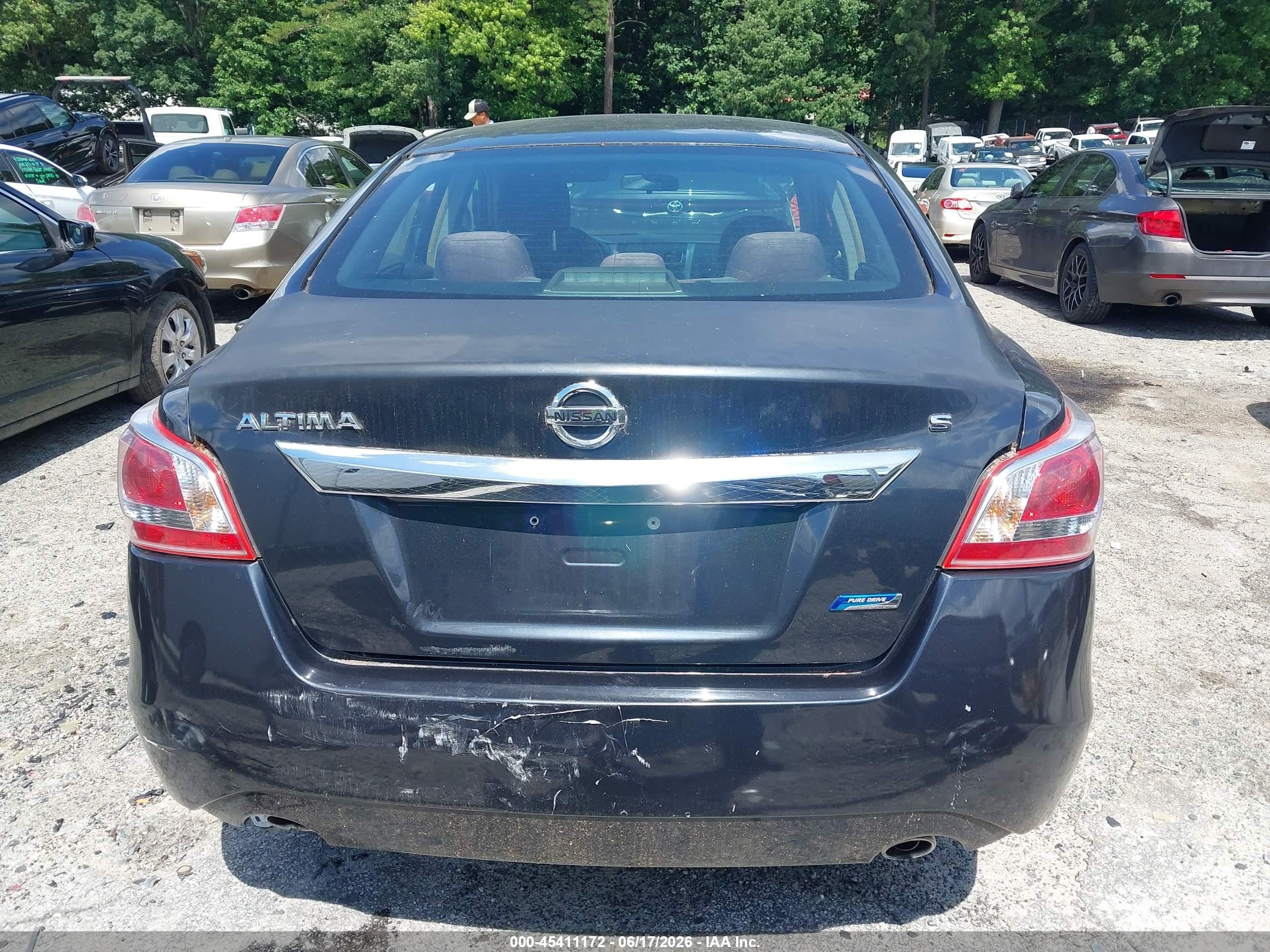2013 Nissan Altima 2.5 S Black vin: 1N4AL3AP2DC225250