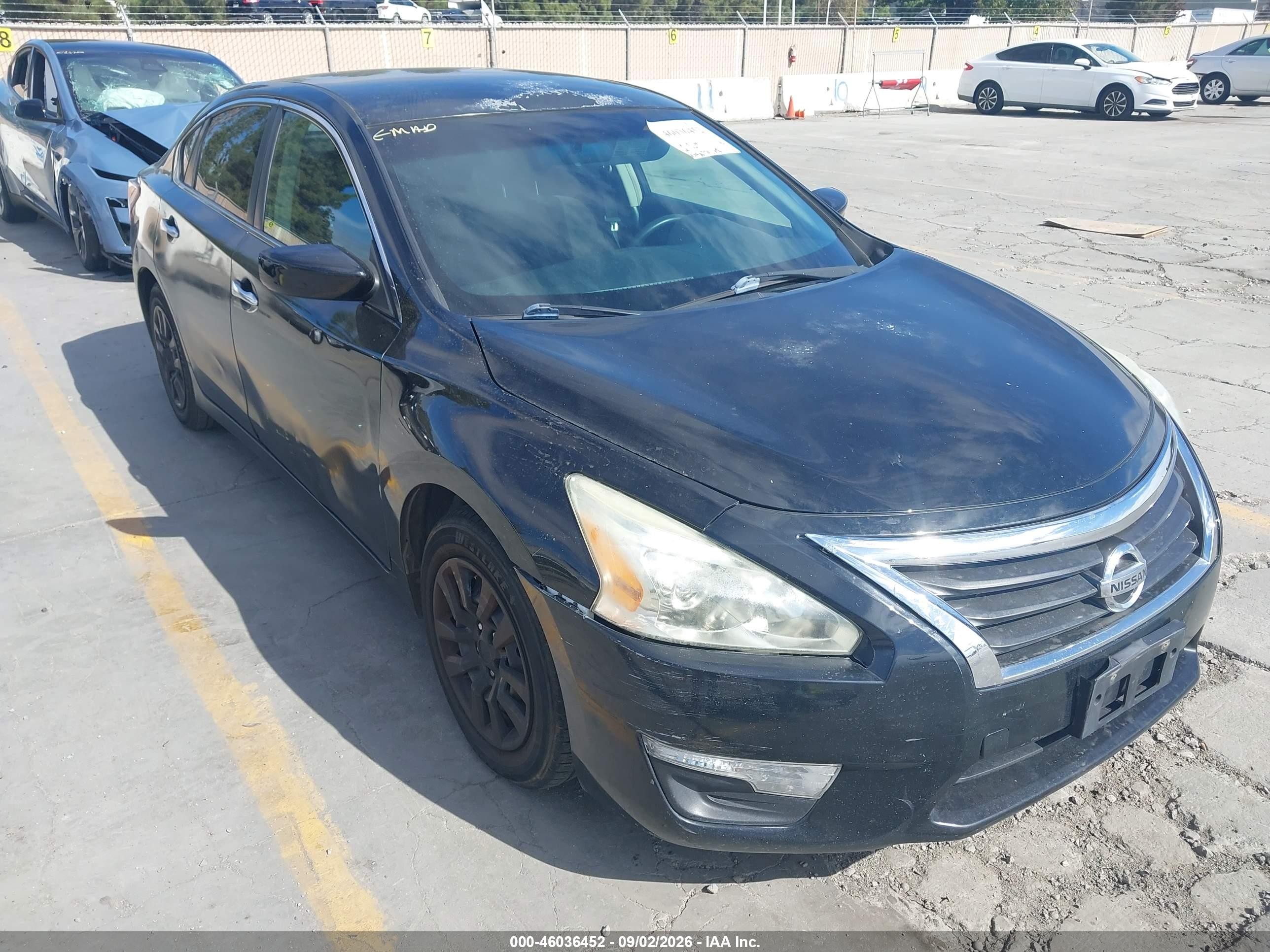 2013 Nissan Altima 2.5 S Black vin: 1N4AL3AP2DC230593