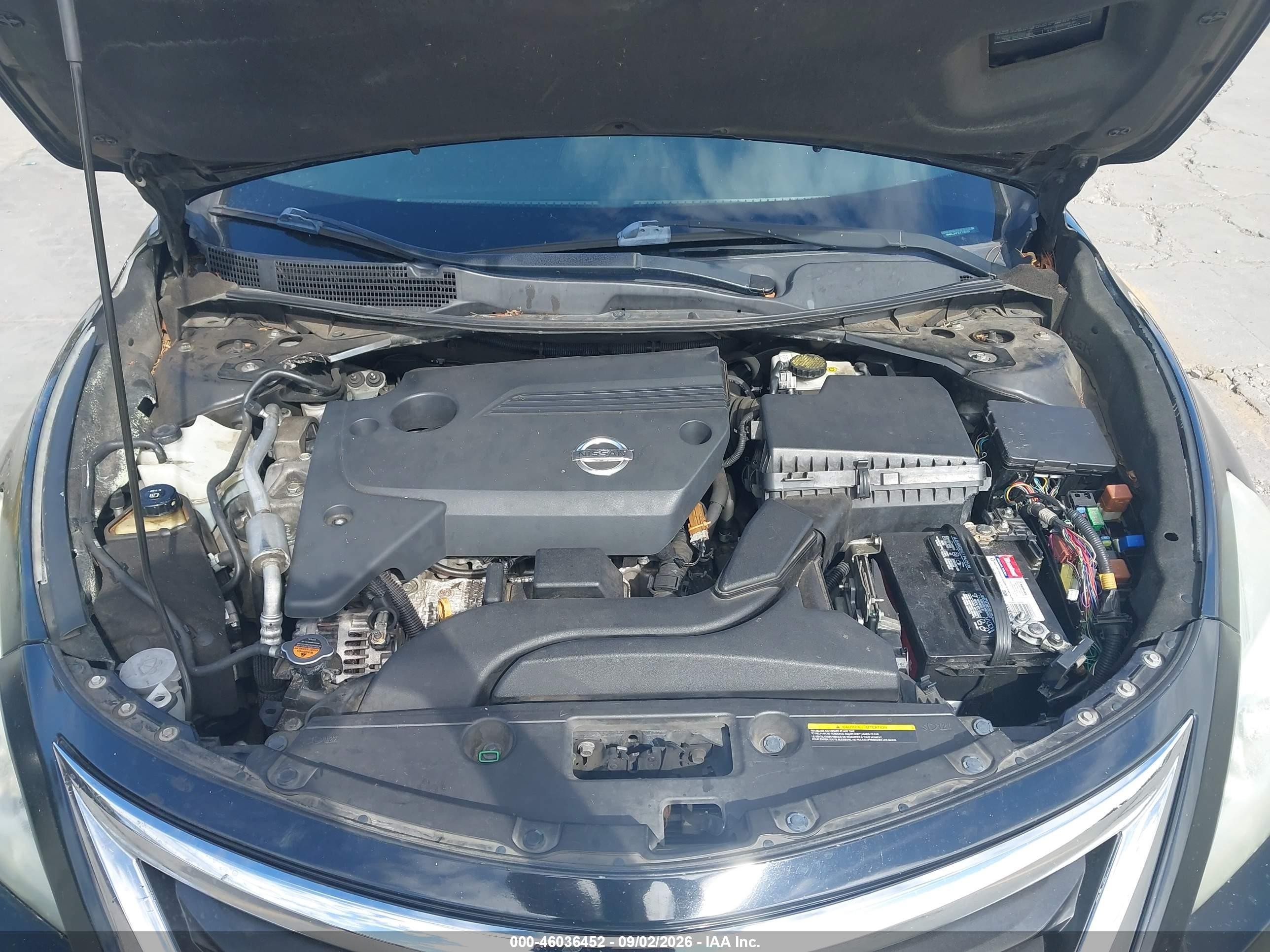 2013 Nissan Altima 2.5 S Black vin: 1N4AL3AP2DC230593