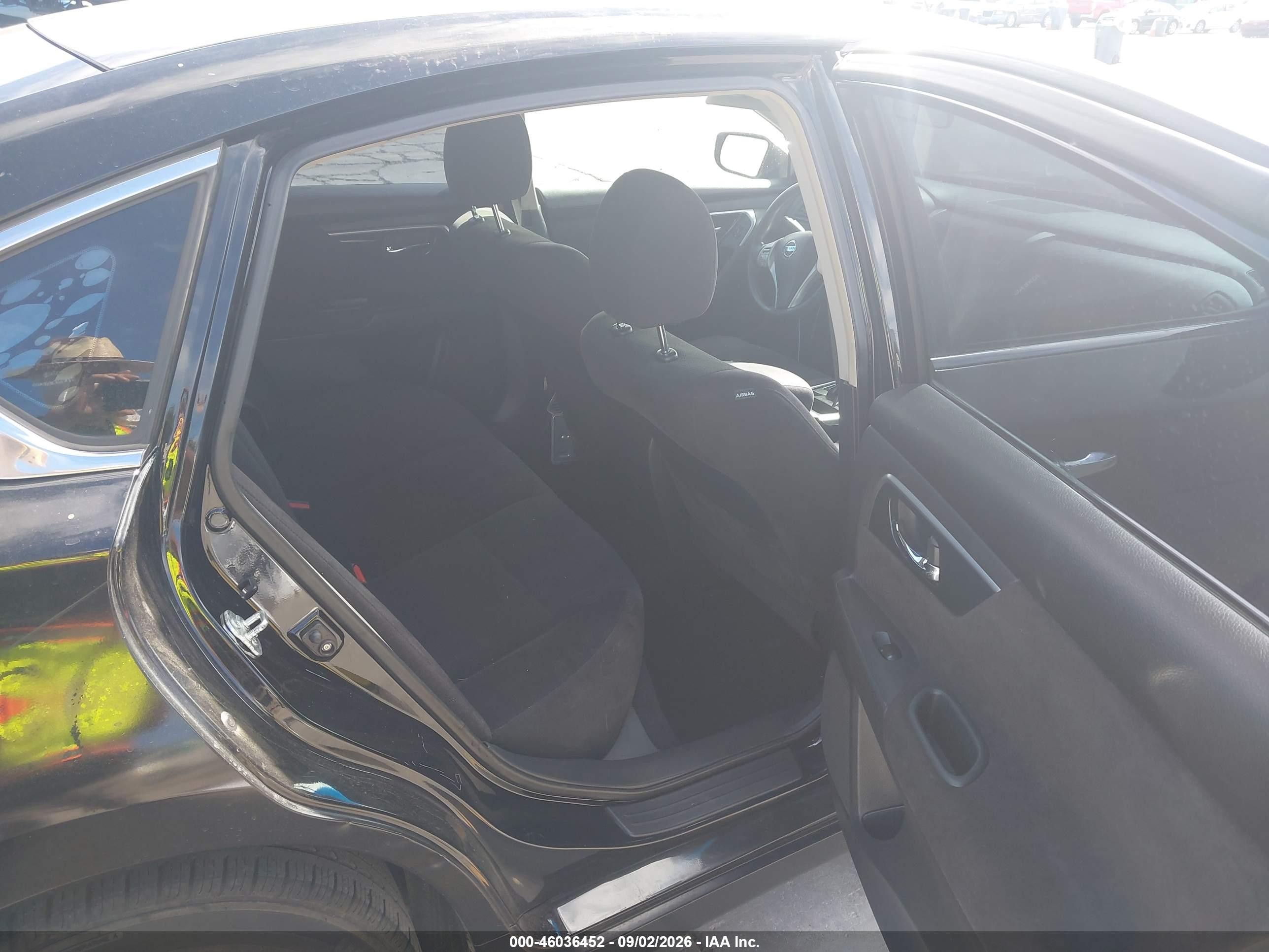 2013 Nissan Altima 2.5 S Black vin: 1N4AL3AP2DC230593