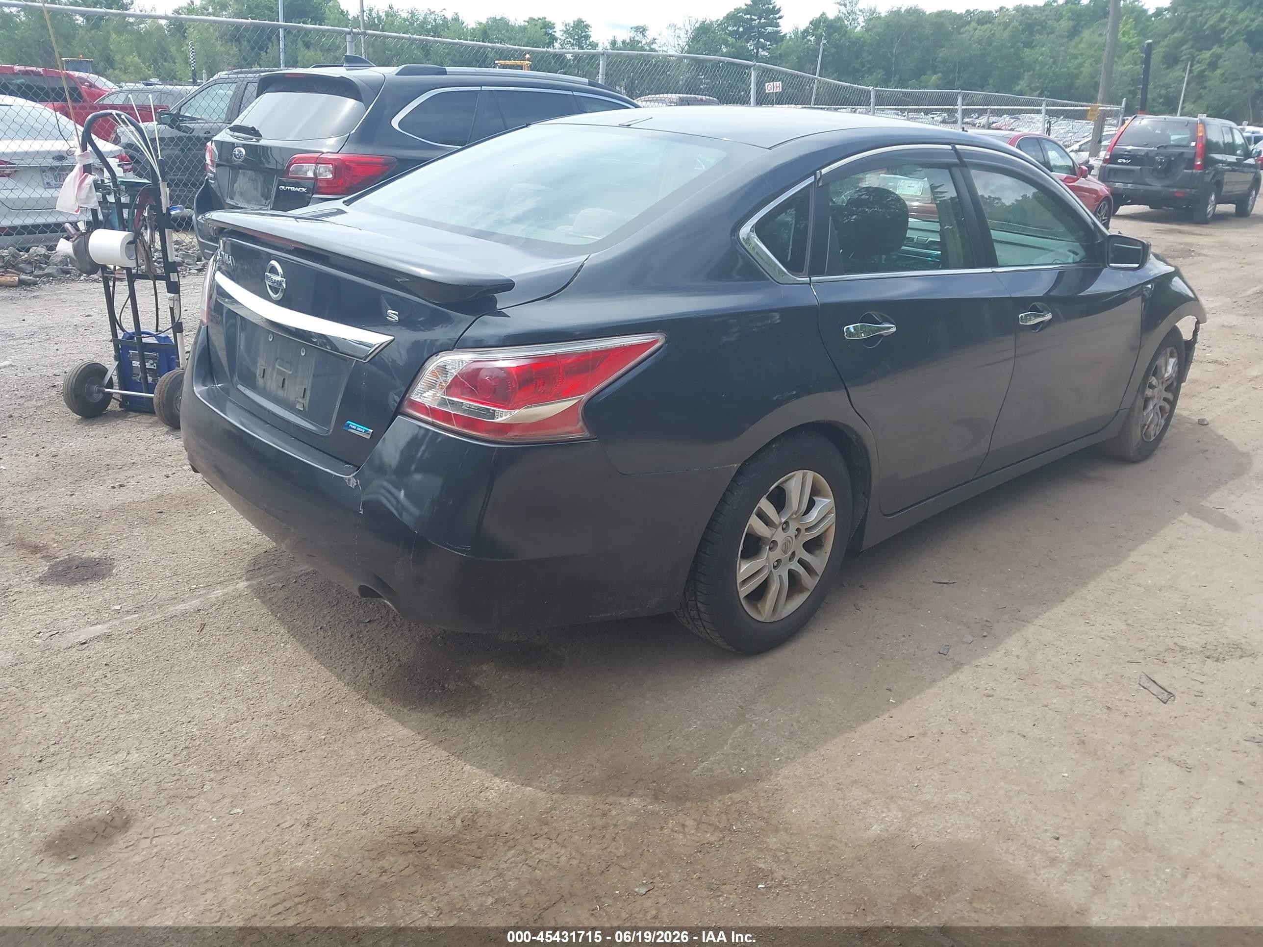 2013 Nissan Altima 2.5 S Black vin: 1N4AL3AP2DC231128