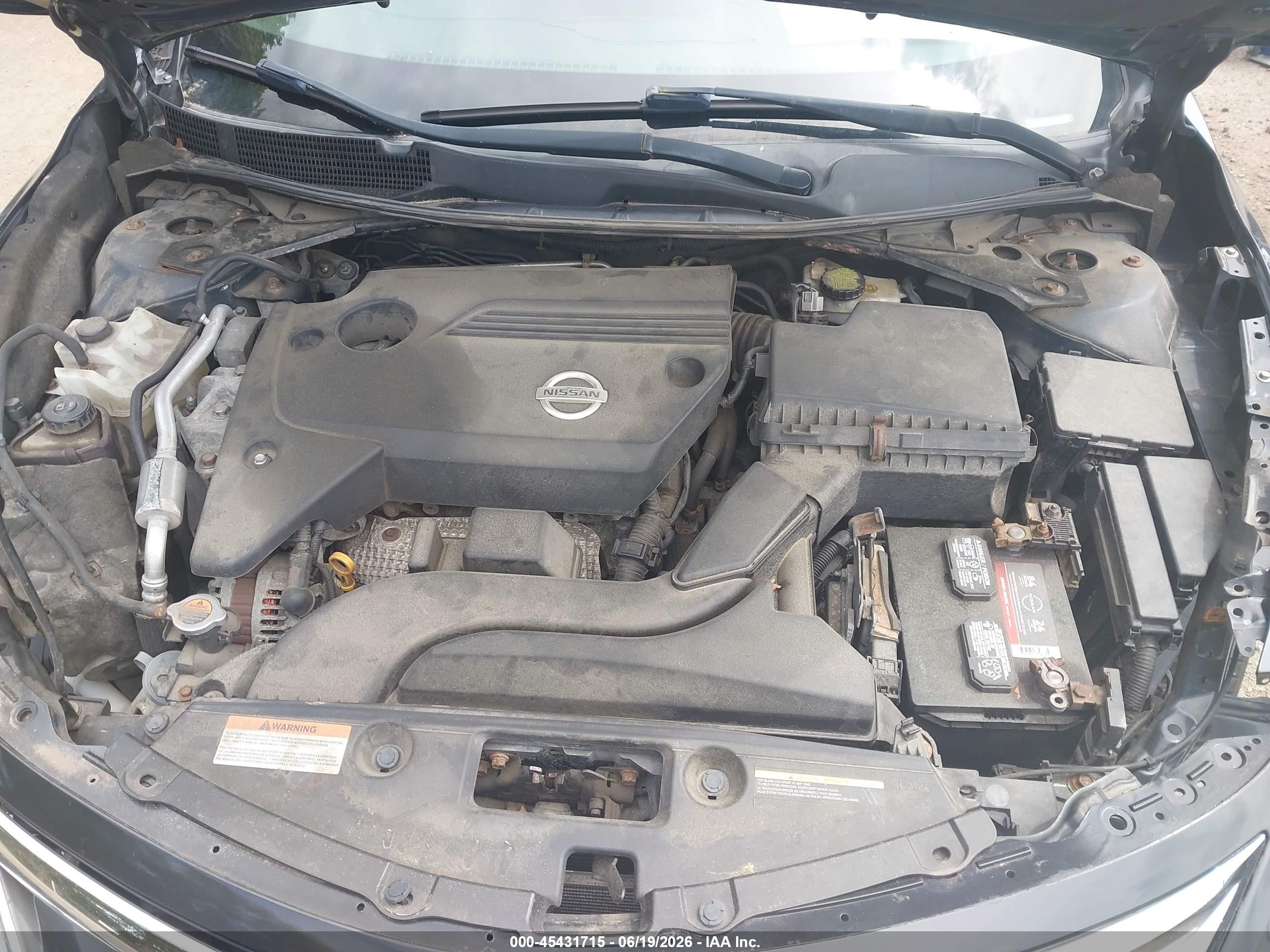 2013 Nissan Altima 2.5 S Black vin: 1N4AL3AP2DC231128