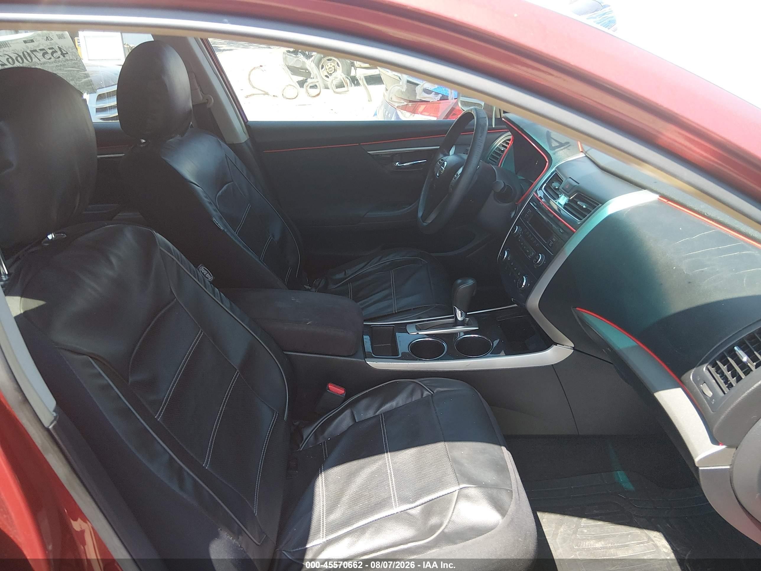 2013 Nissan Altima 2.5 S Red vin: 1N4AL3AP2DC240864