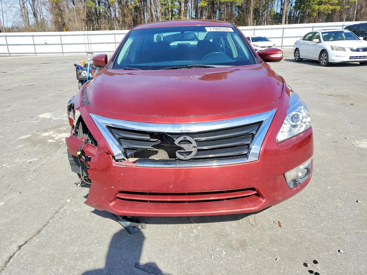 2013 Nissan Altima 2.5 Burgundy vin: 1N4AL3AP2DC241819