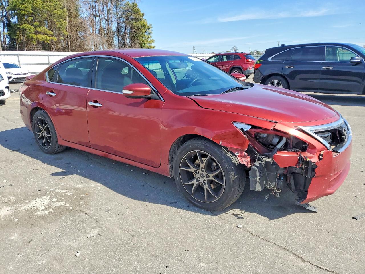 2013 Nissan Altima 2.5 Burgundy vin: 1N4AL3AP2DC241819