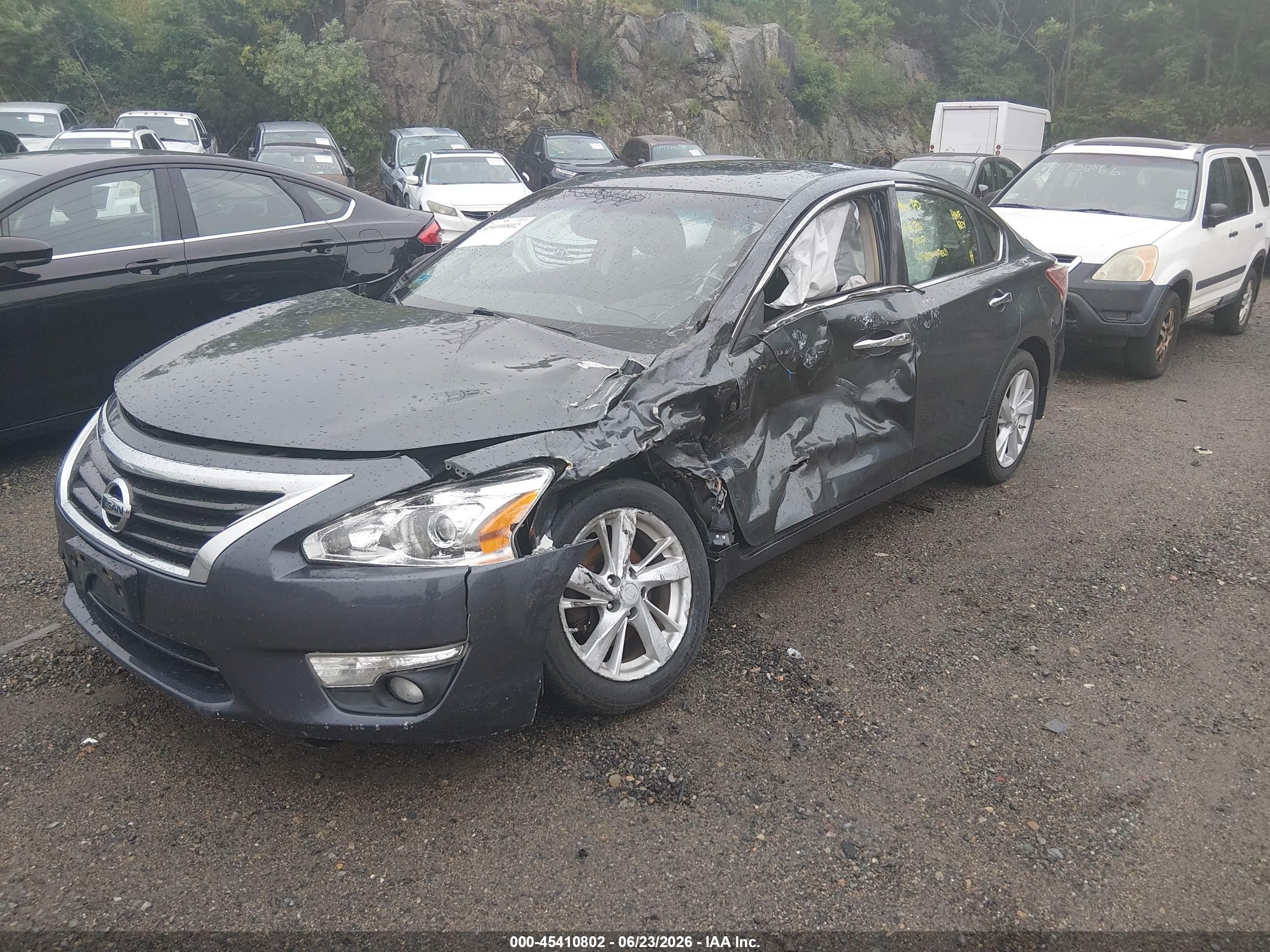 2013 Nissan Altima 2.5 Sv Black vin: 1N4AL3AP2DC242324
