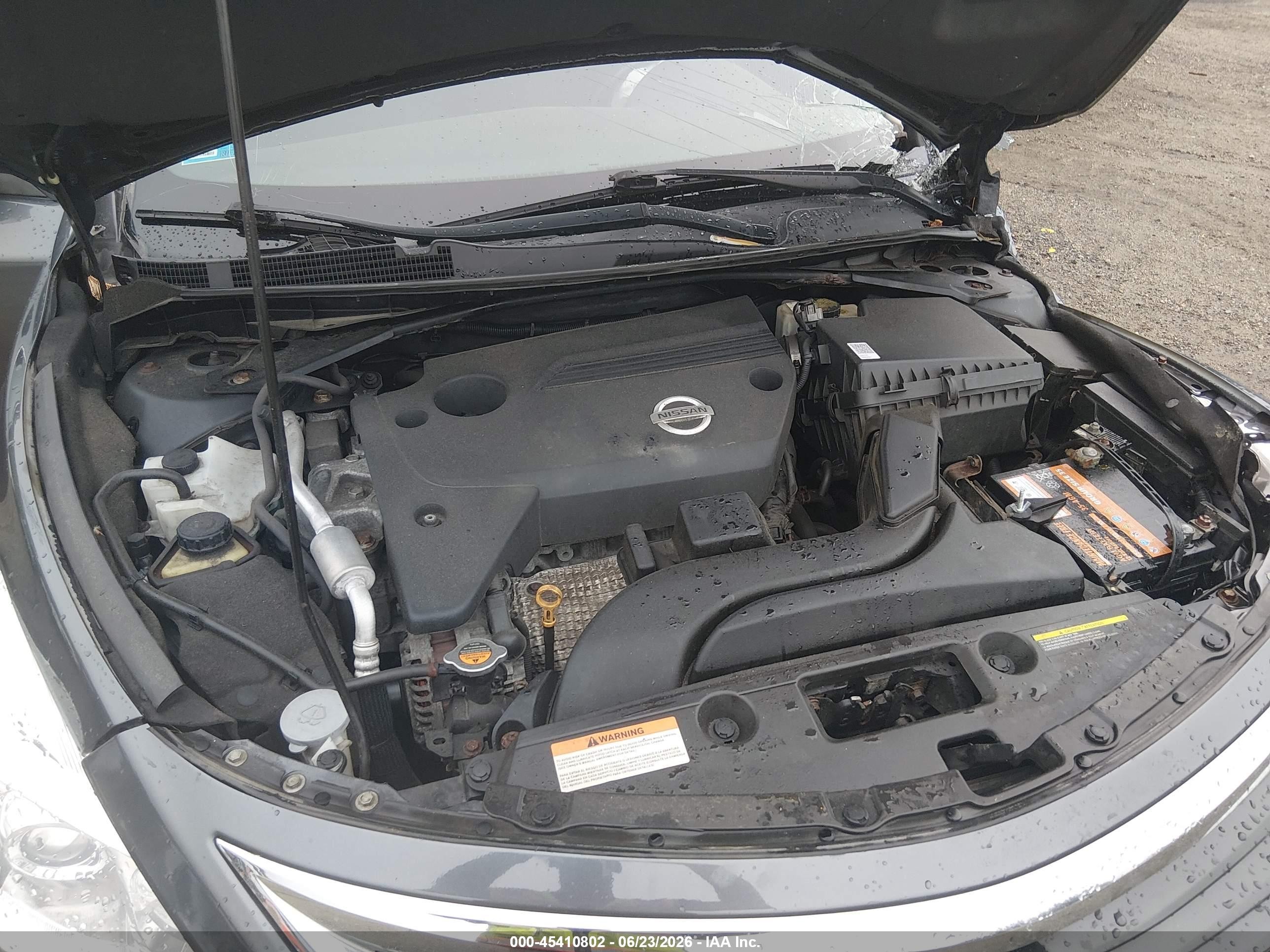 2013 Nissan Altima 2.5 Sv Black vin: 1N4AL3AP2DC242324