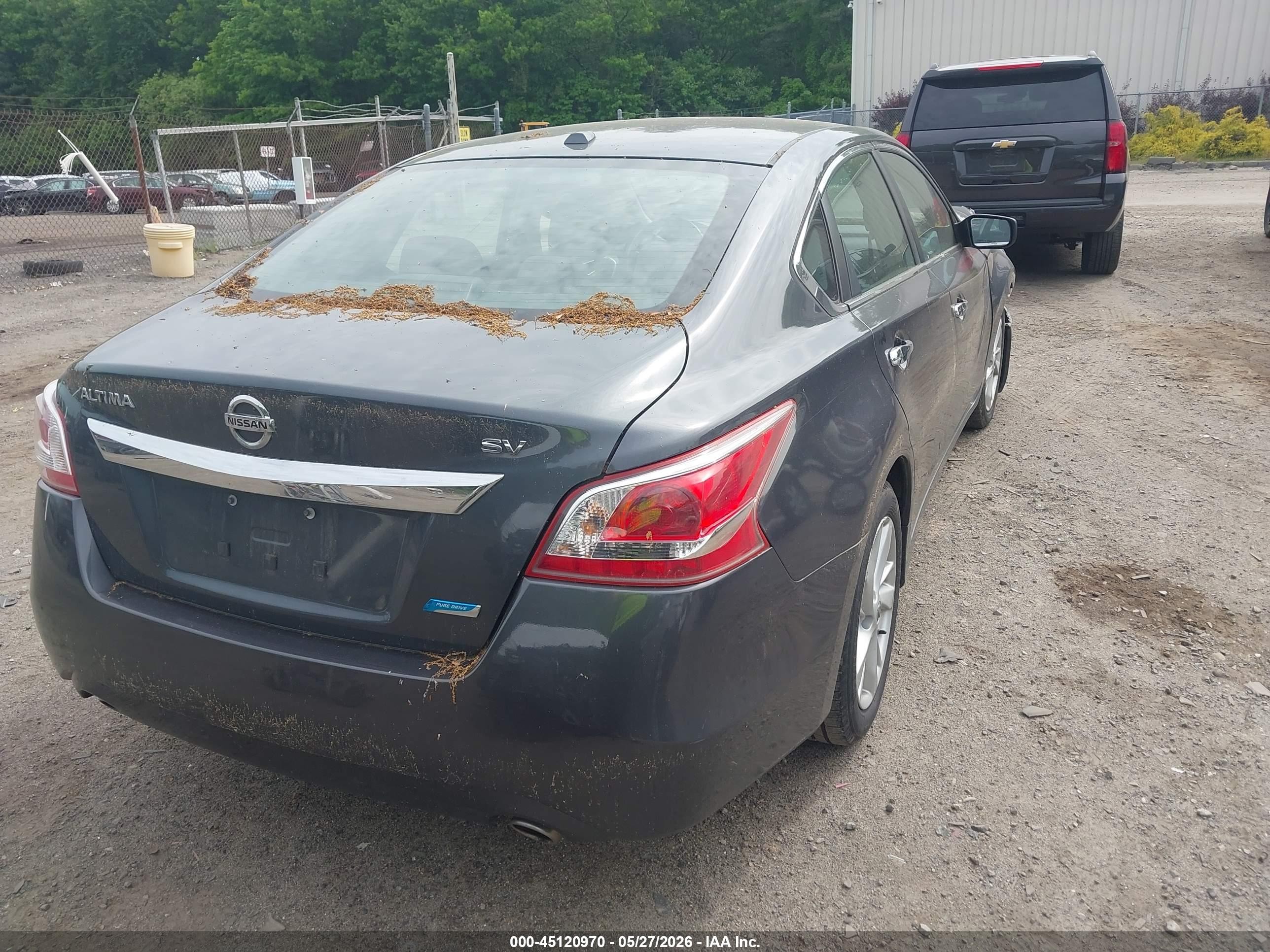 2013 Nissan Altima 2.5 Sv Gray vin: 1N4AL3AP2DC246390