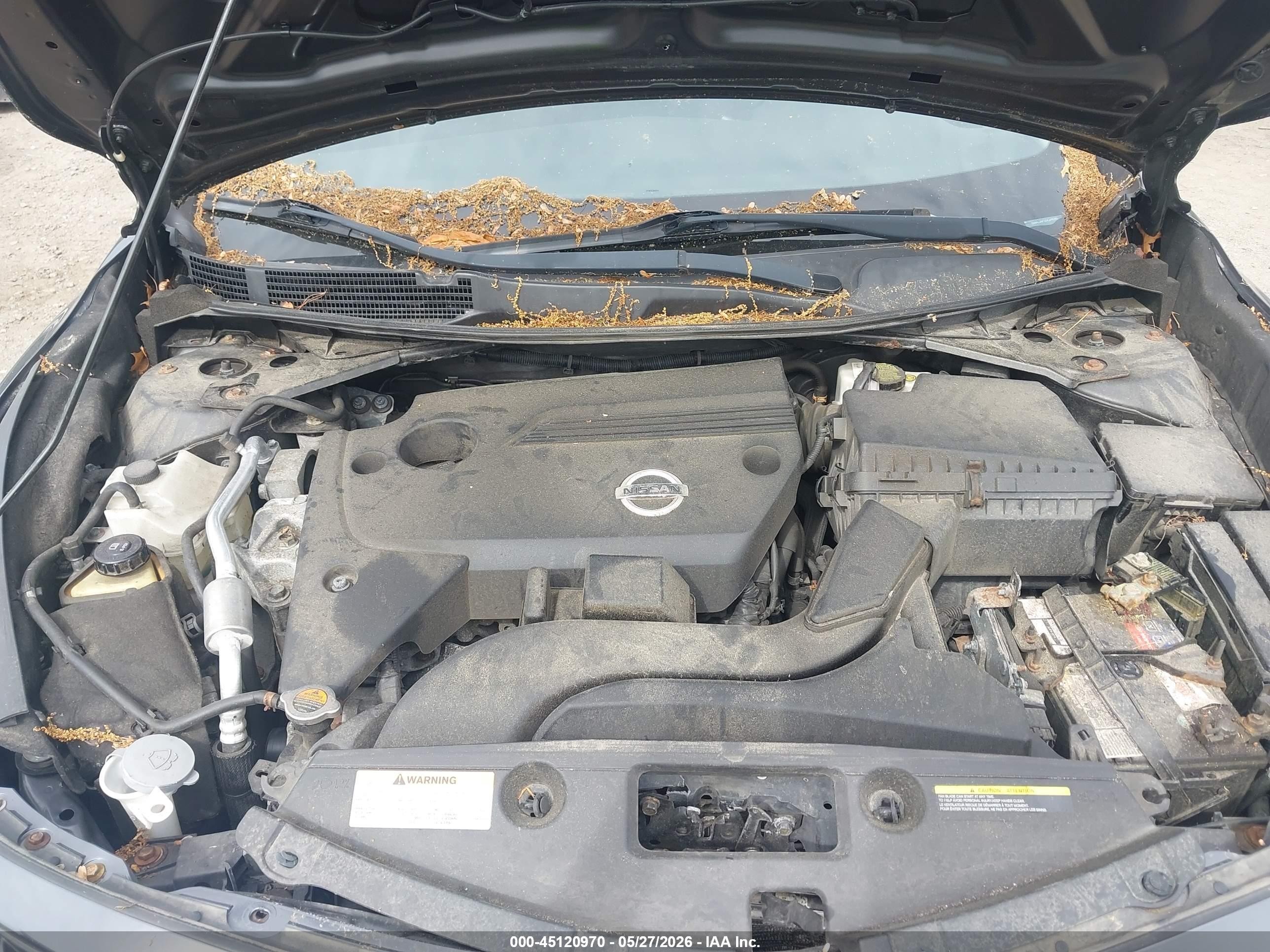 2013 Nissan Altima 2.5 Sv Gray vin: 1N4AL3AP2DC246390