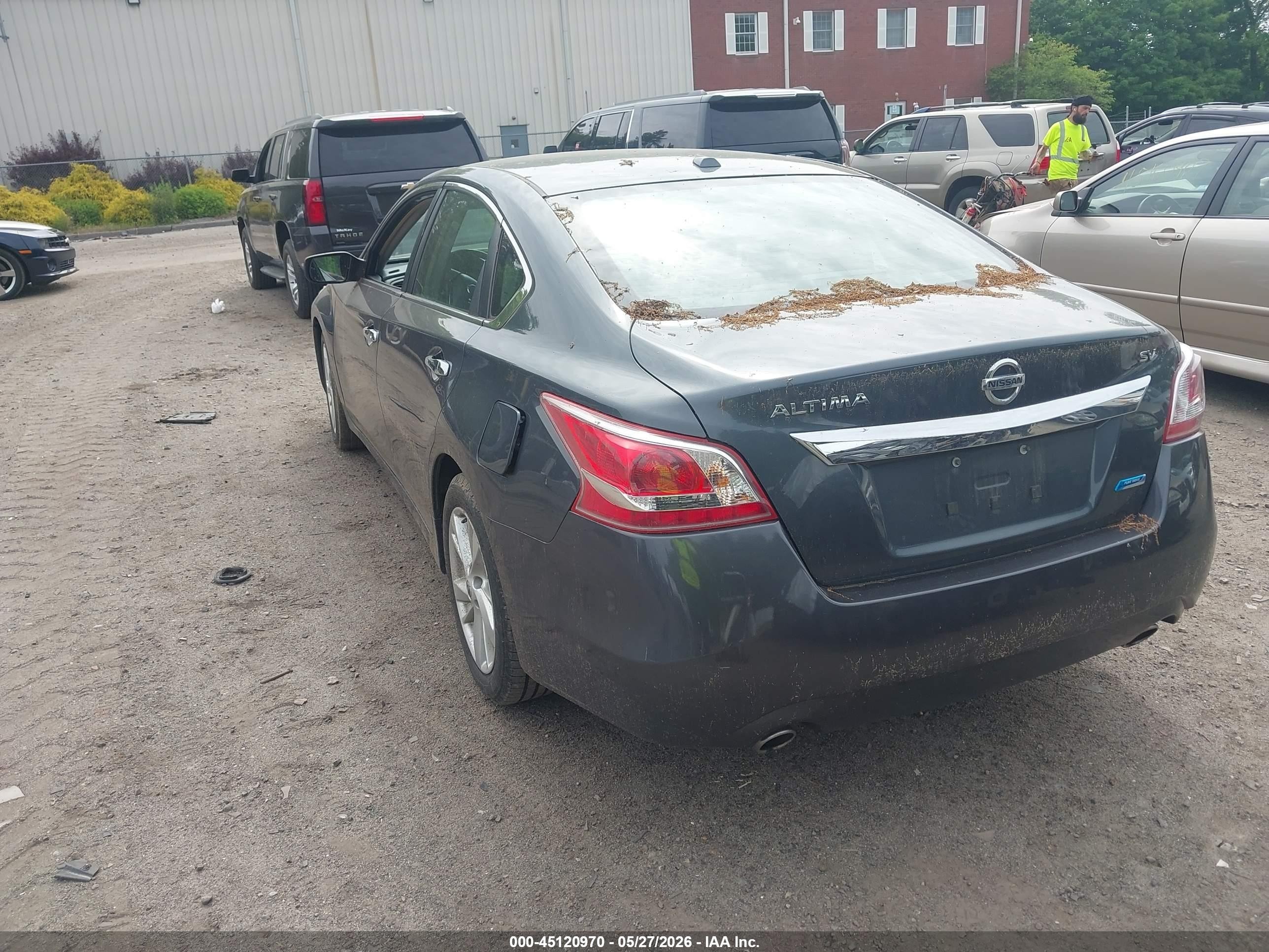 2013 Nissan Altima 2.5 Sv Gray vin: 1N4AL3AP2DC246390
