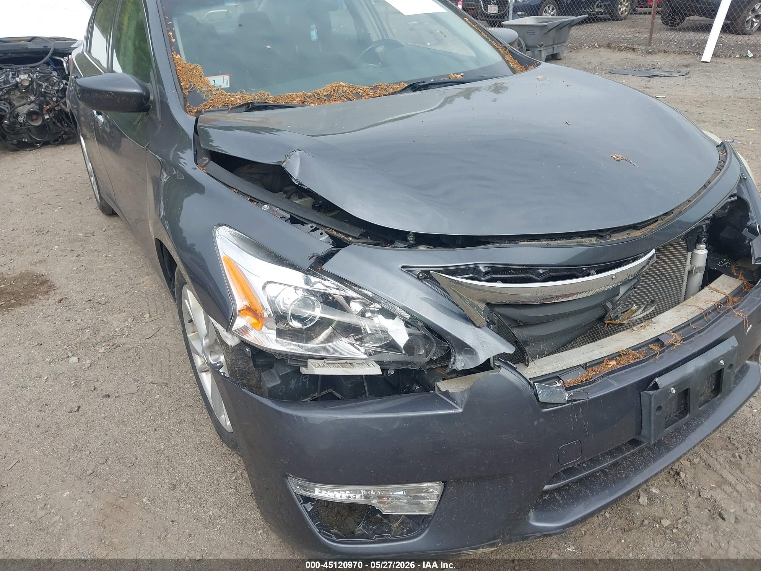 2013 Nissan Altima 2.5 Sv Gray vin: 1N4AL3AP2DC246390