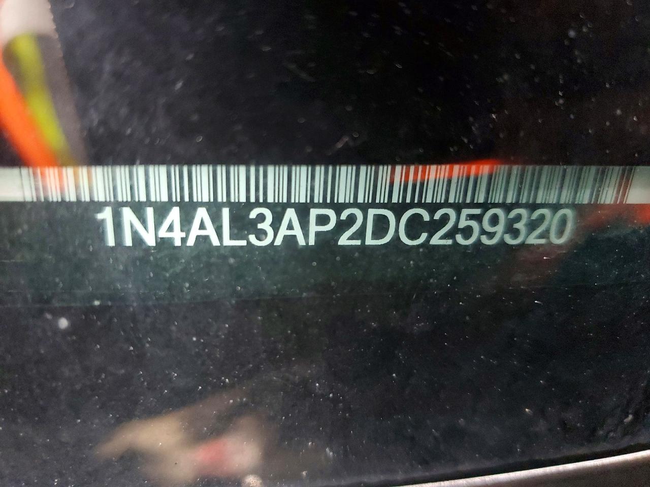 2013 Nissan Altima 2.5 Черный vin: 1N4AL3AP2DC259320