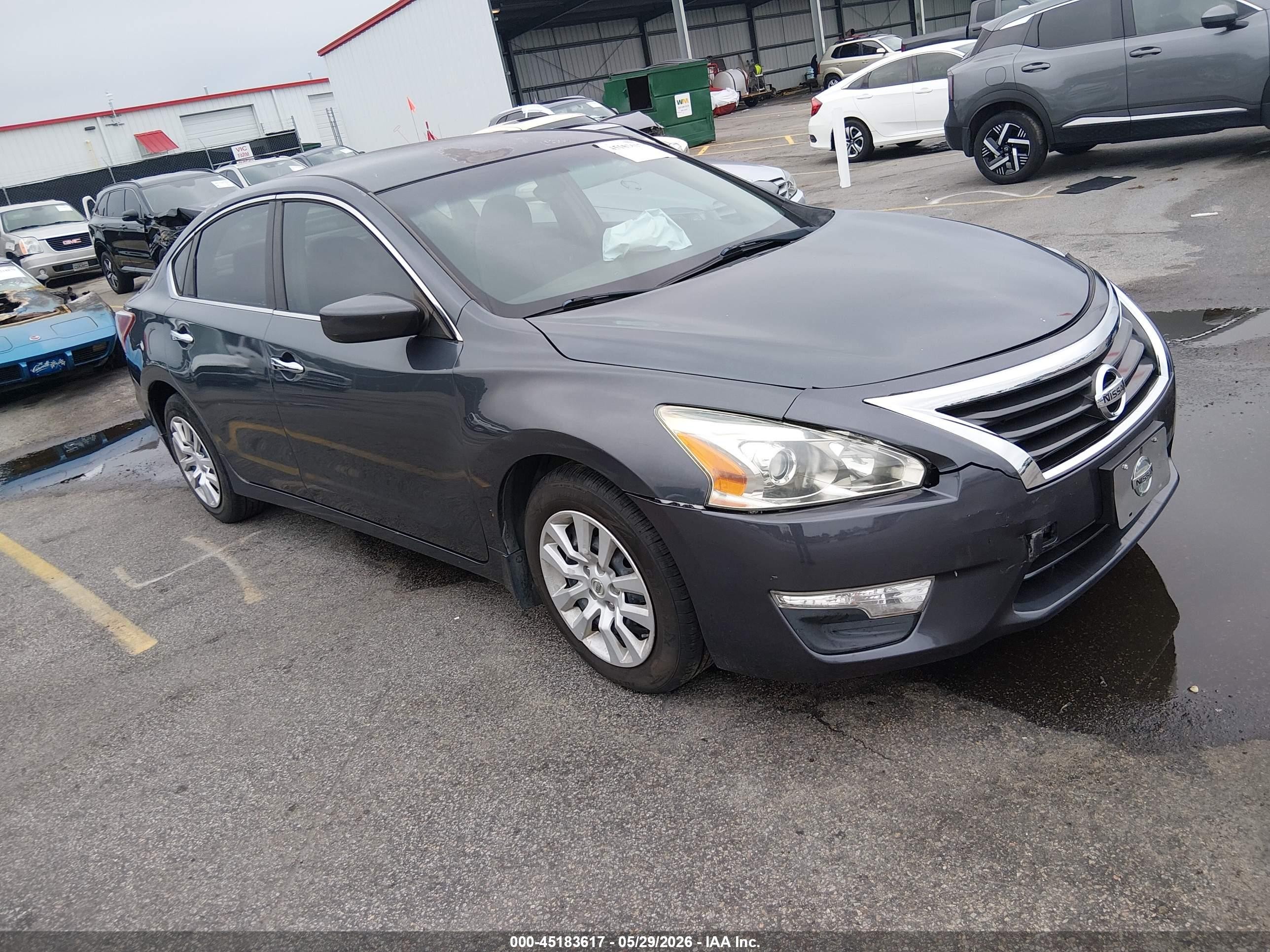 2013 Nissan Altima 2.5 S Gray vin: 1N4AL3AP2DC262492