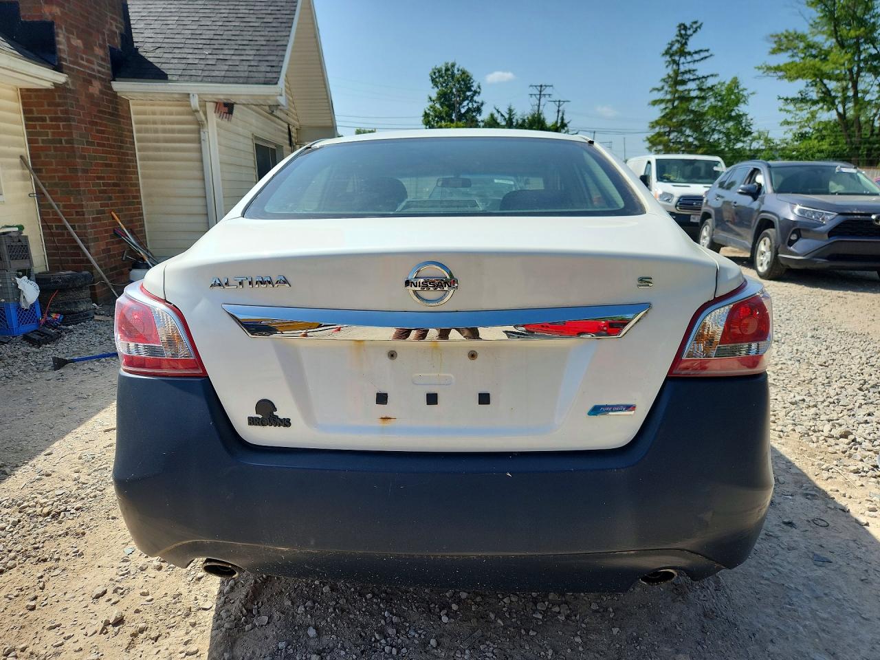 2013 Nissan Altima 2.5 S White vin: 1N4AL3AP2DC269149