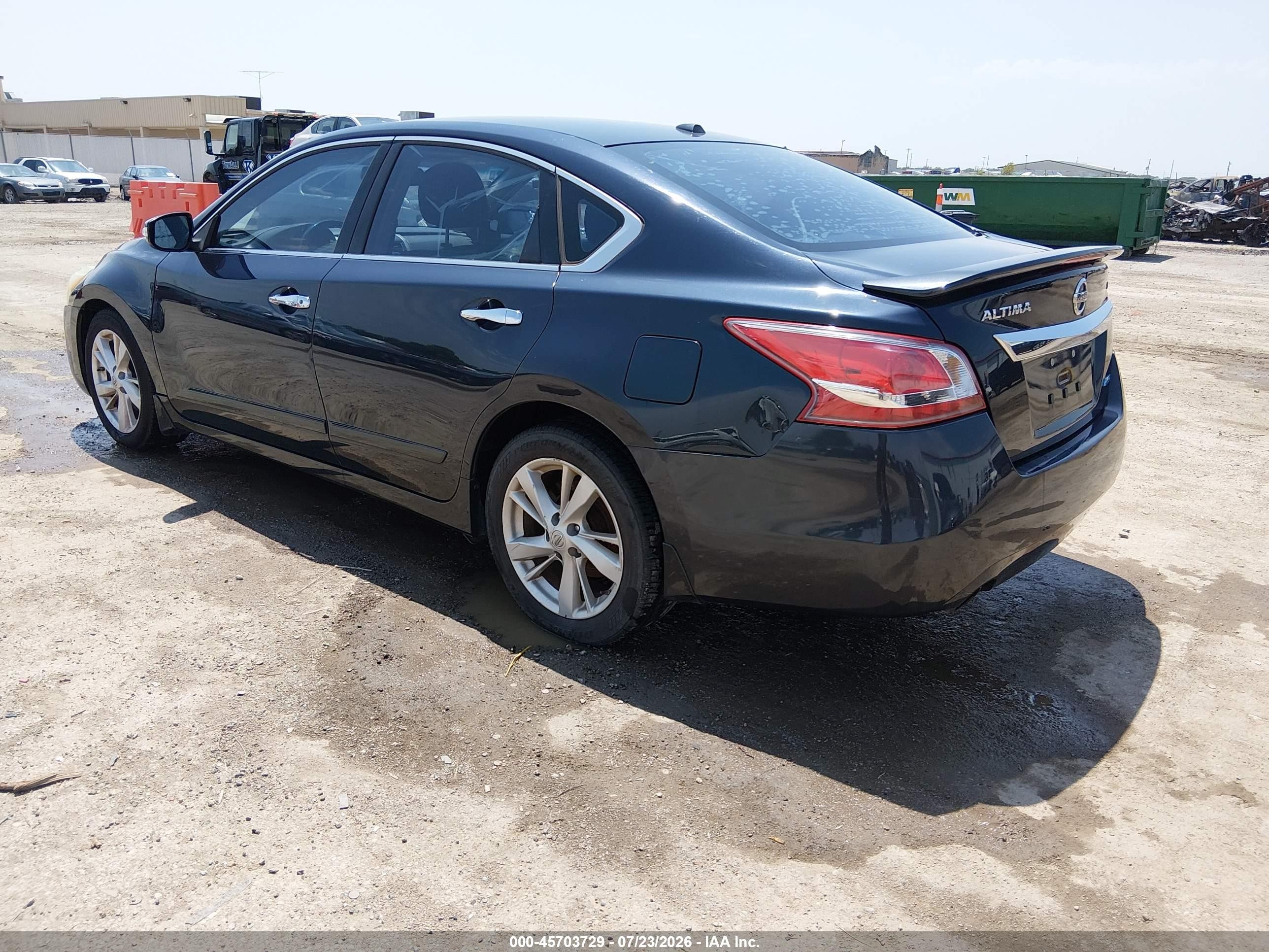 2013 Nissan Altima 2.5 Sl Black vin: 1N4AL3AP2DC276151