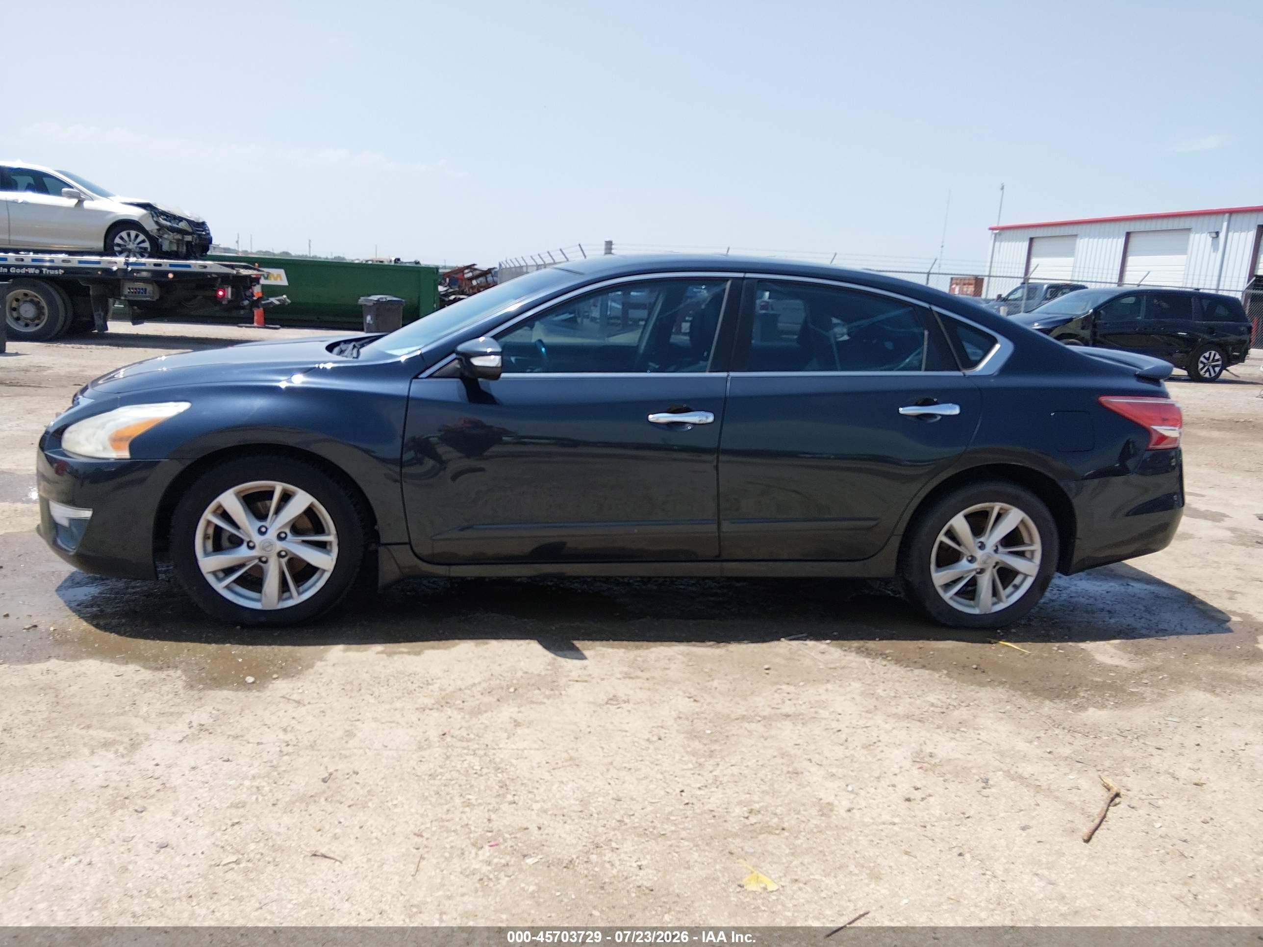2013 Nissan Altima 2.5 Sl Black vin: 1N4AL3AP2DC276151