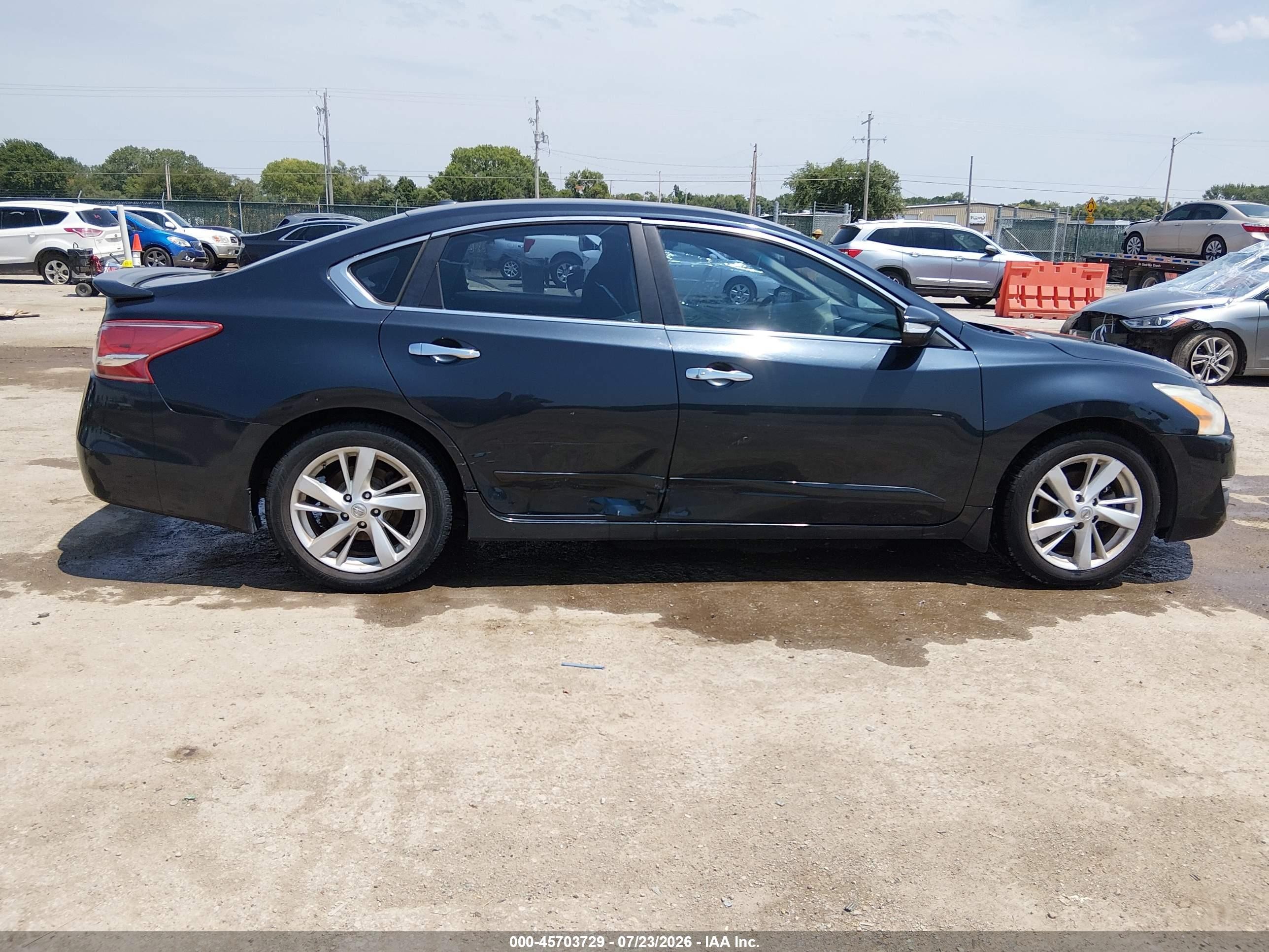 2013 Nissan Altima 2.5 Sl Black vin: 1N4AL3AP2DC276151