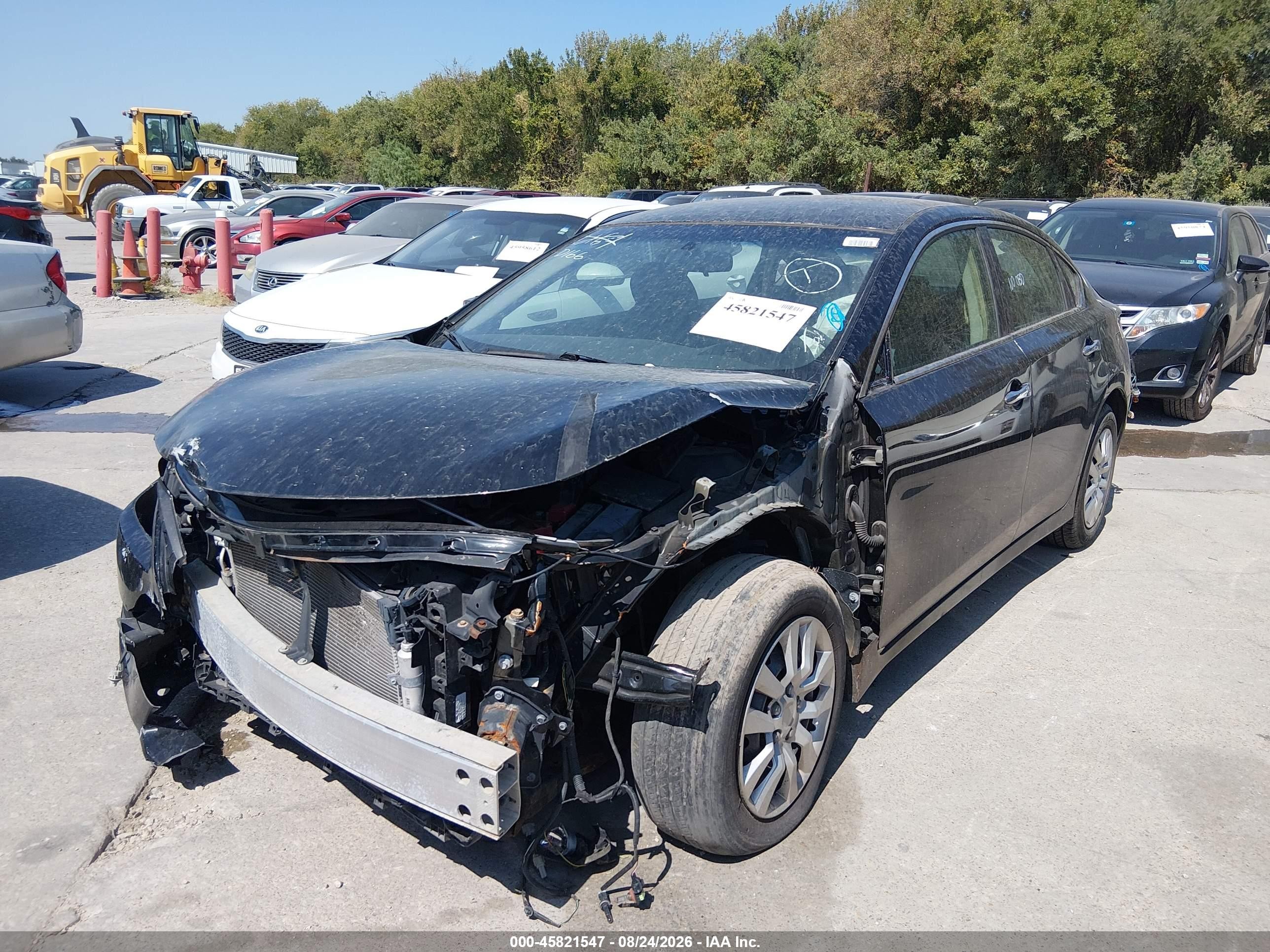 2013 Nissan Altima 2.5 S Black vin: 1N4AL3AP2DC276327