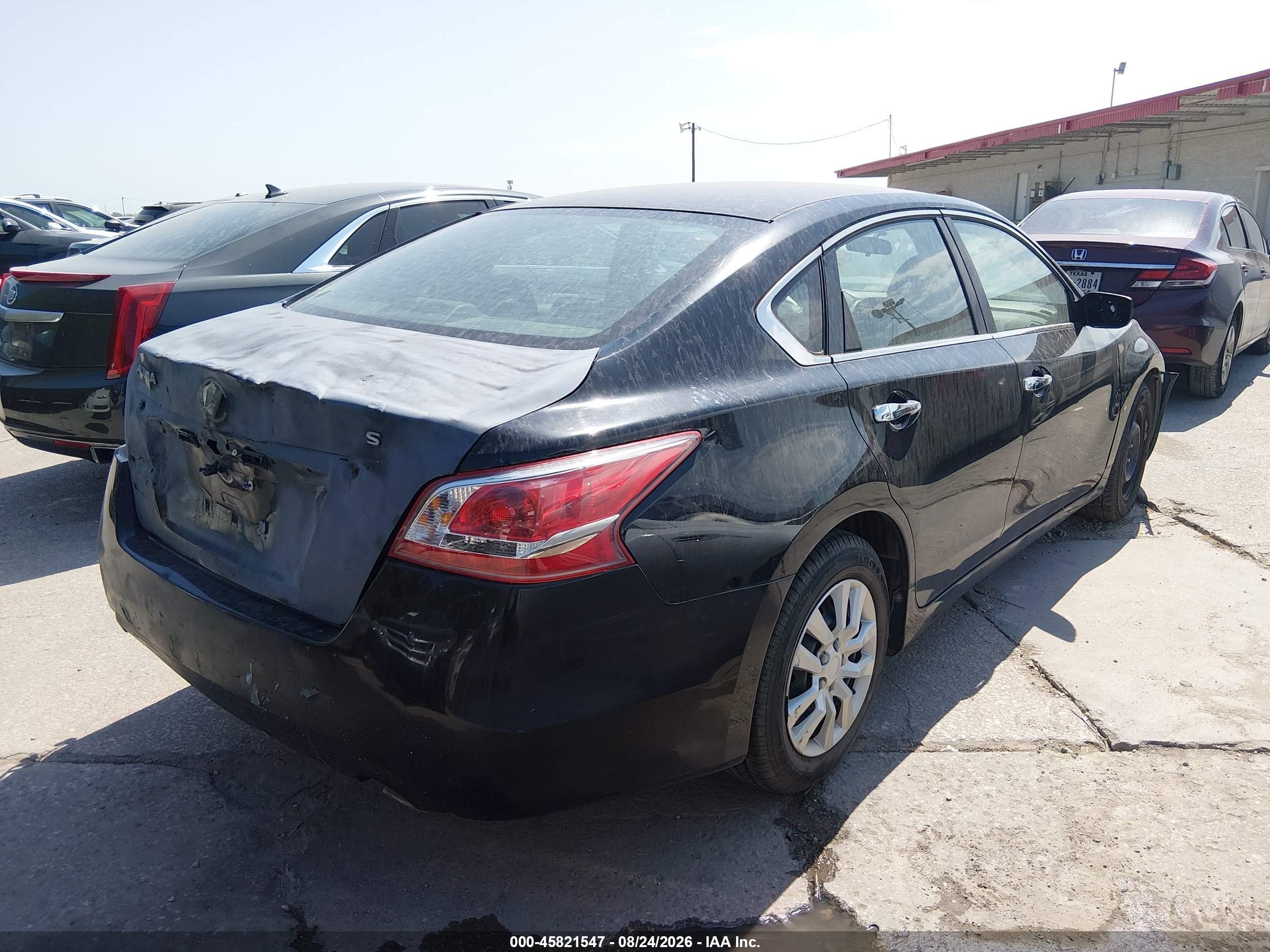 2013 Nissan Altima 2.5 S Black vin: 1N4AL3AP2DC276327