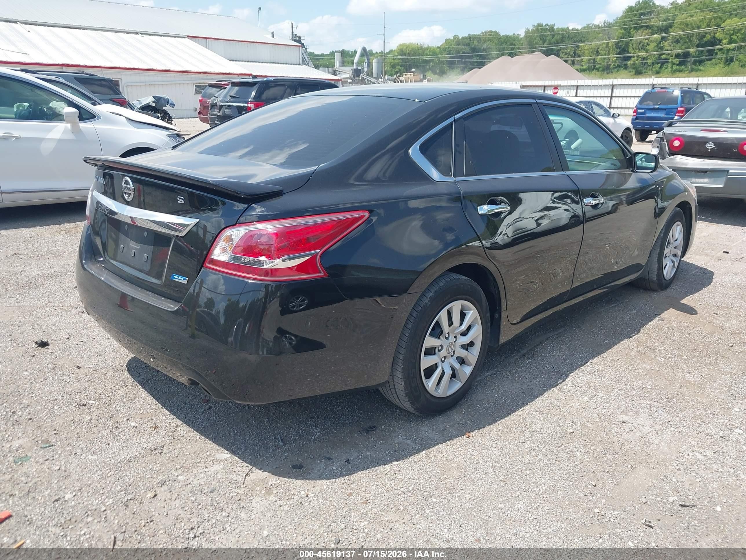 2013 Nissan Altima 2.5 S Черный vin: 1N4AL3AP2DC276392