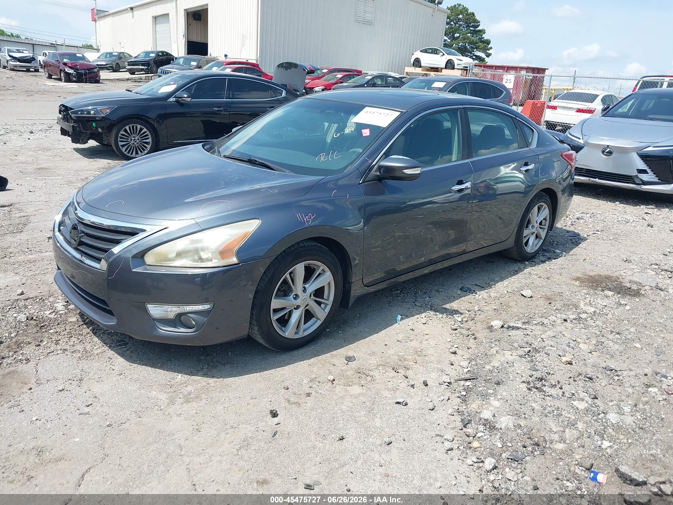 2013 Nissan Altima 2.5 Sv Серый vin: 1N4AL3AP2DC278594