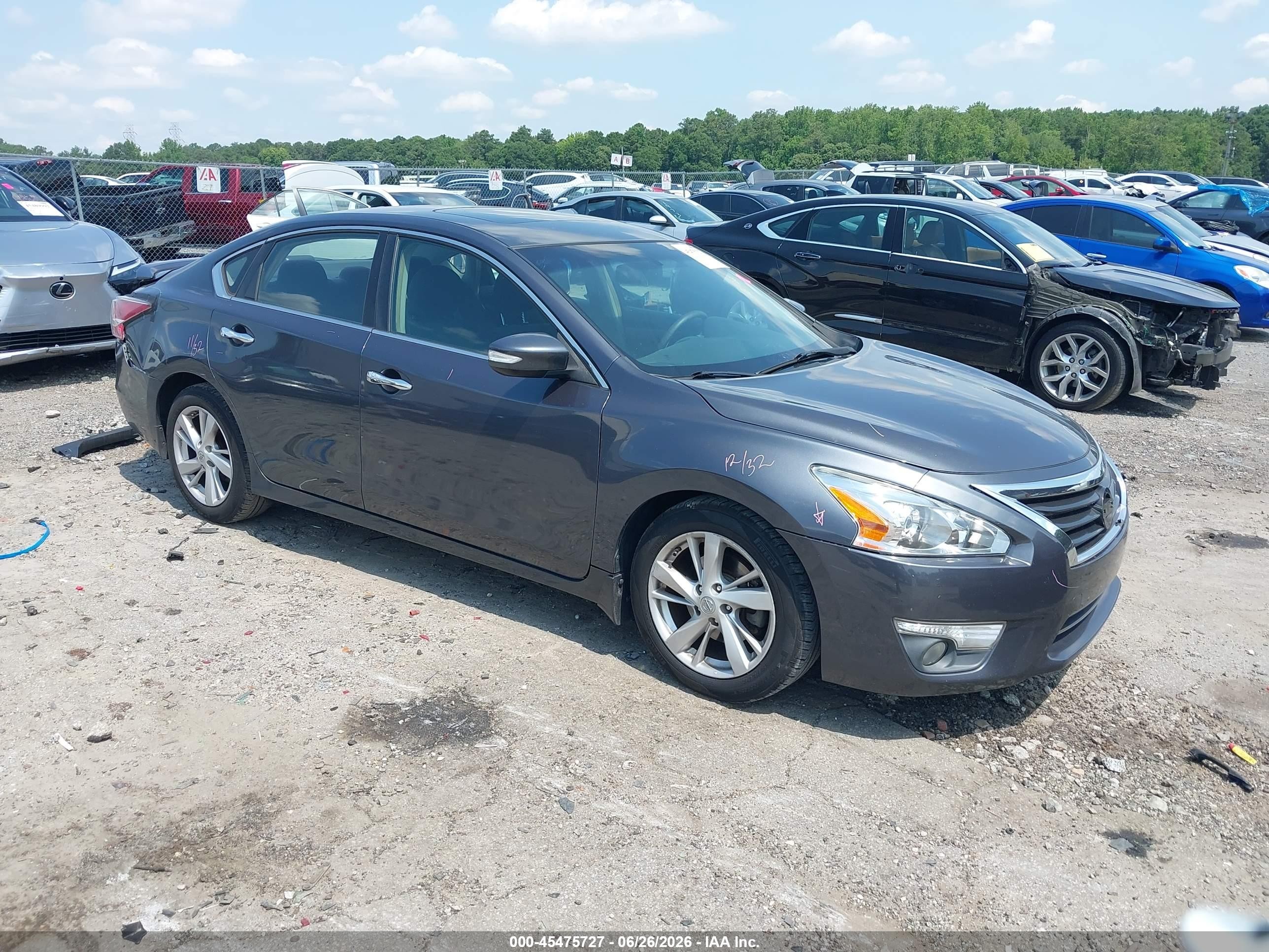 2013 Nissan Altima 2.5 Sv Серый vin: 1N4AL3AP2DC278594