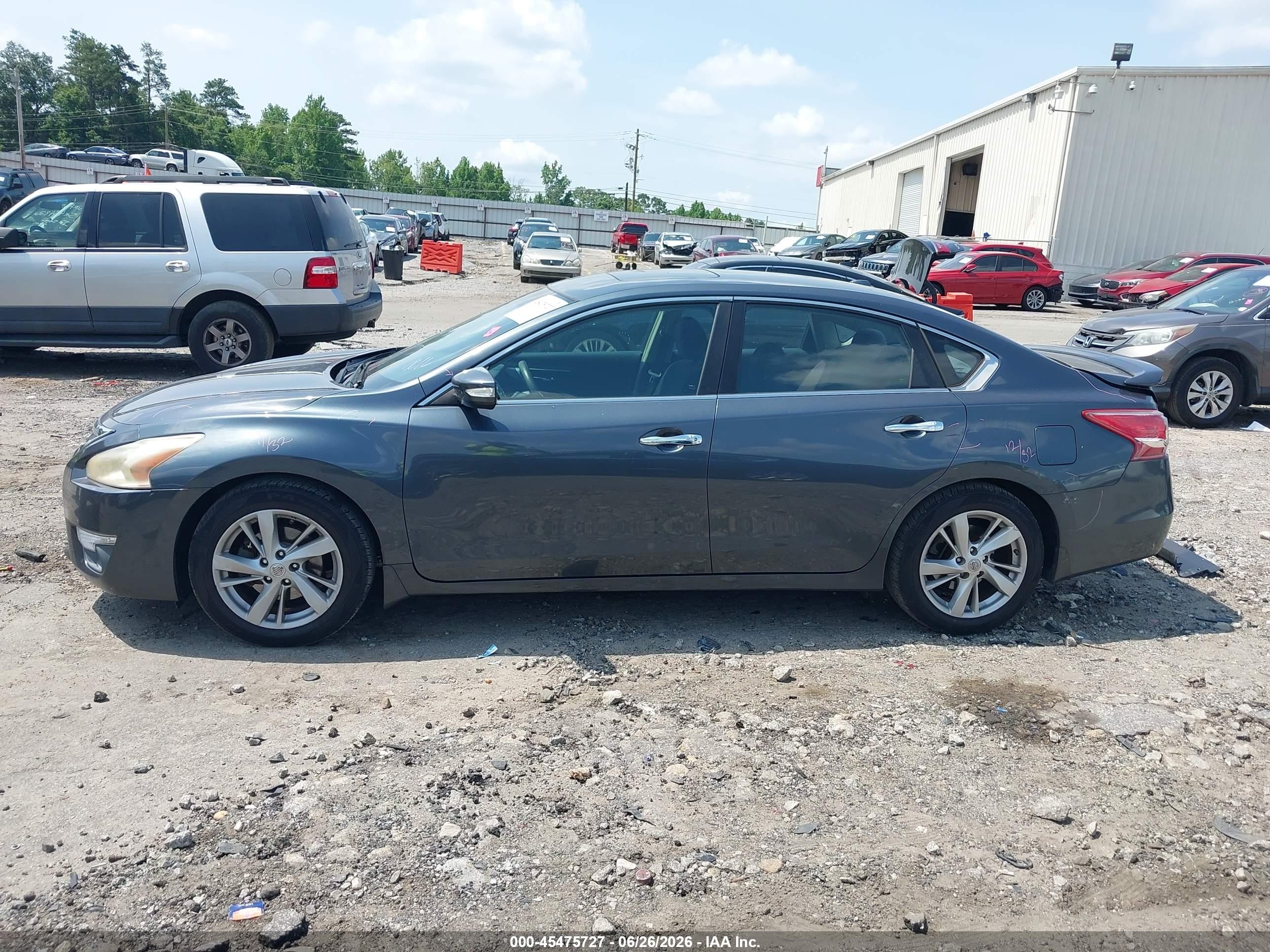 2013 Nissan Altima 2.5 Sv Серый vin: 1N4AL3AP2DC278594