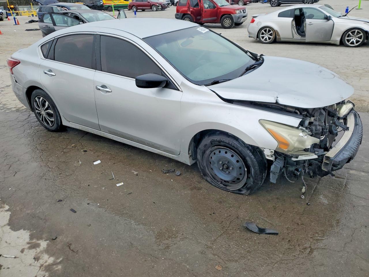 2013 Nissan Altima 2.5 Silver vin: 1N4AL3AP2DC290230