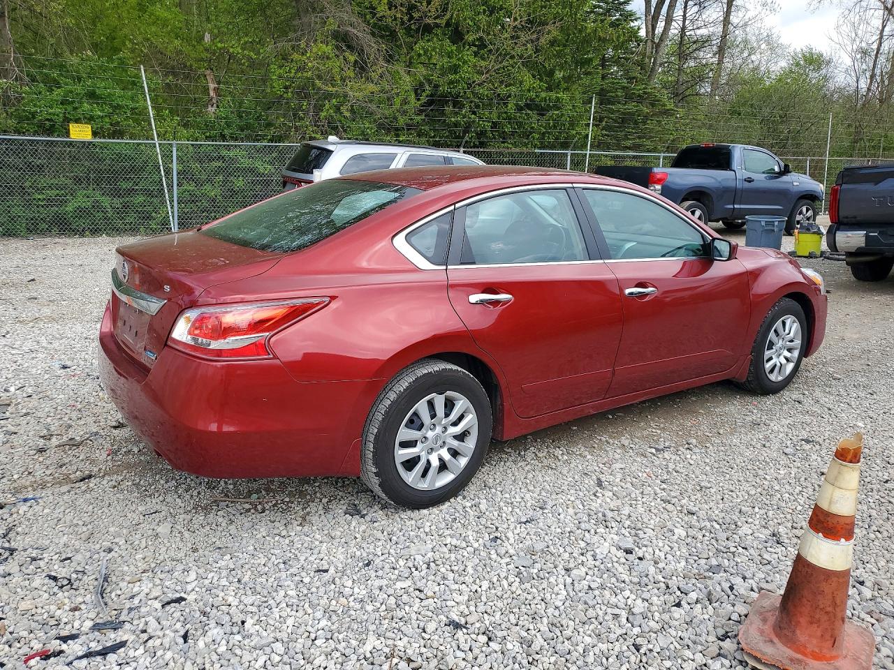 2013 Nissan Altima 2.5 S Red vin: 1N4AL3AP2DC293919