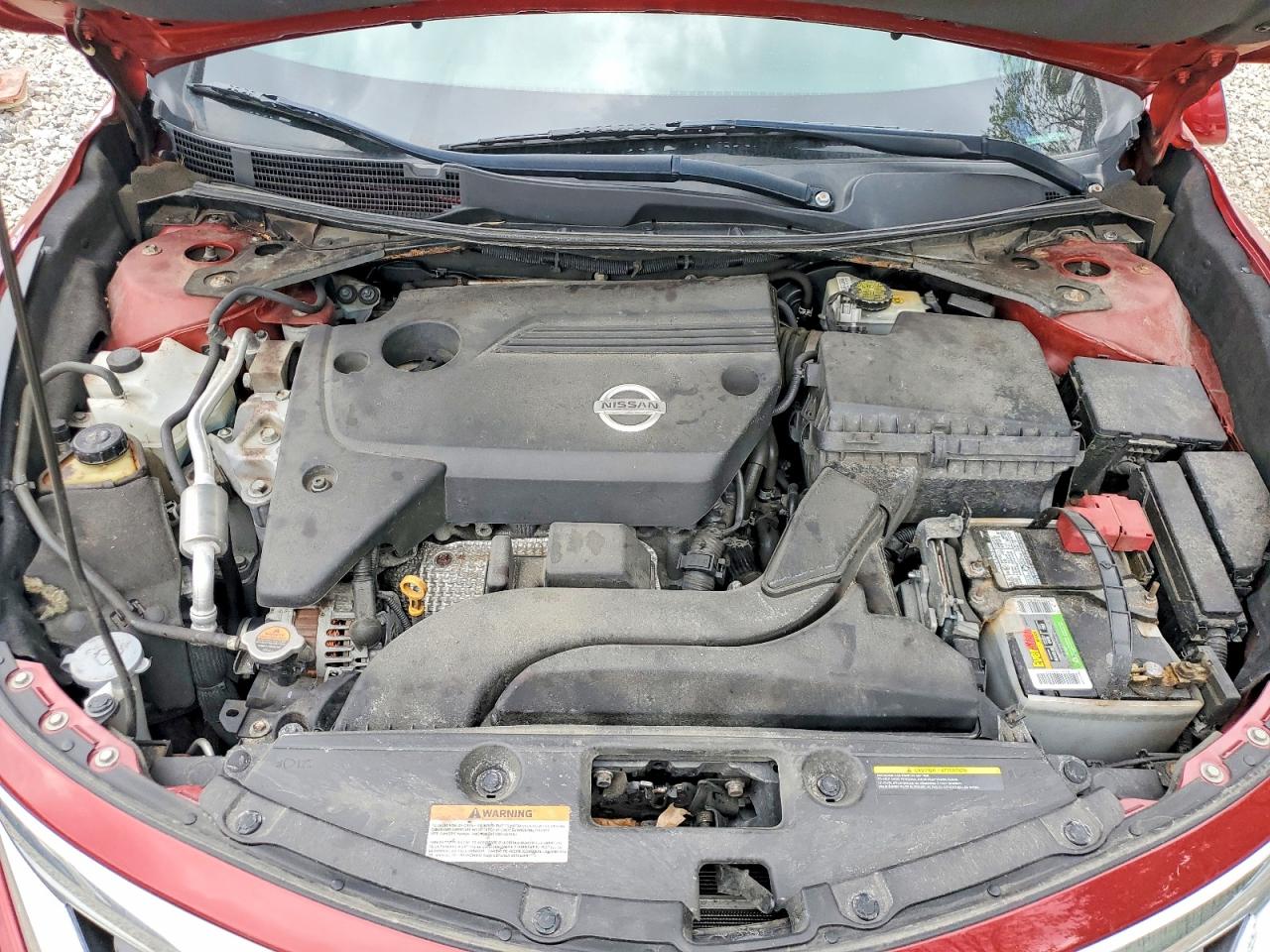 2013 Nissan Altima 2.5 S Red vin: 1N4AL3AP2DC293919