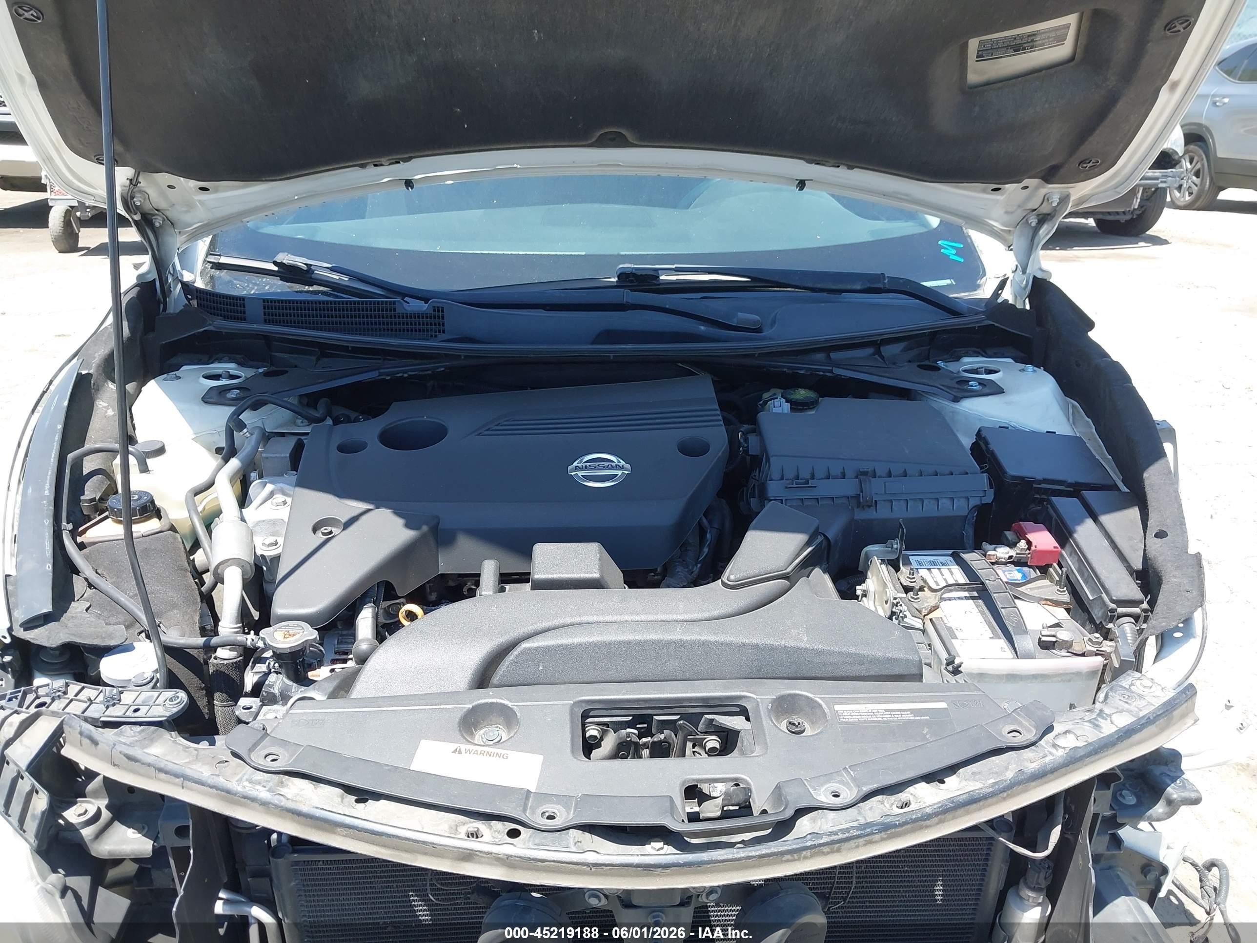2013 Nissan Altima 2.5 S White vin: 1N4AL3AP2DC900286