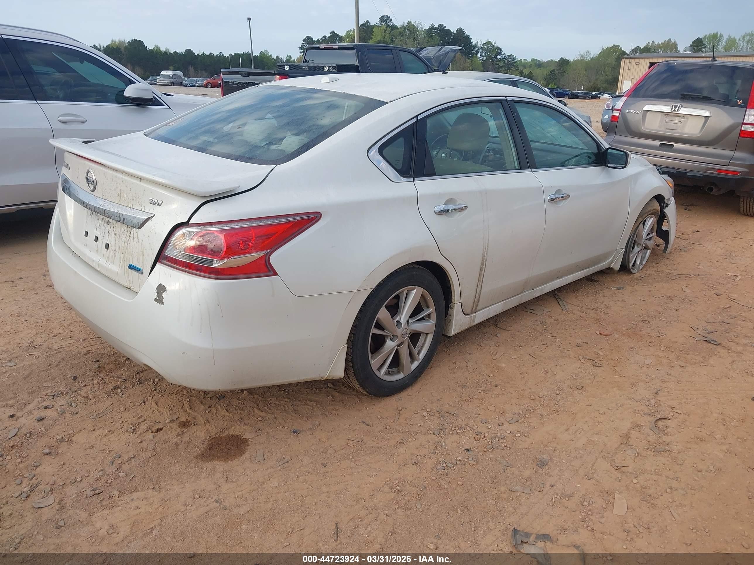 2013 Nissan Altima 2.5 Sv Белый vin: 1N4AL3AP2DC909571