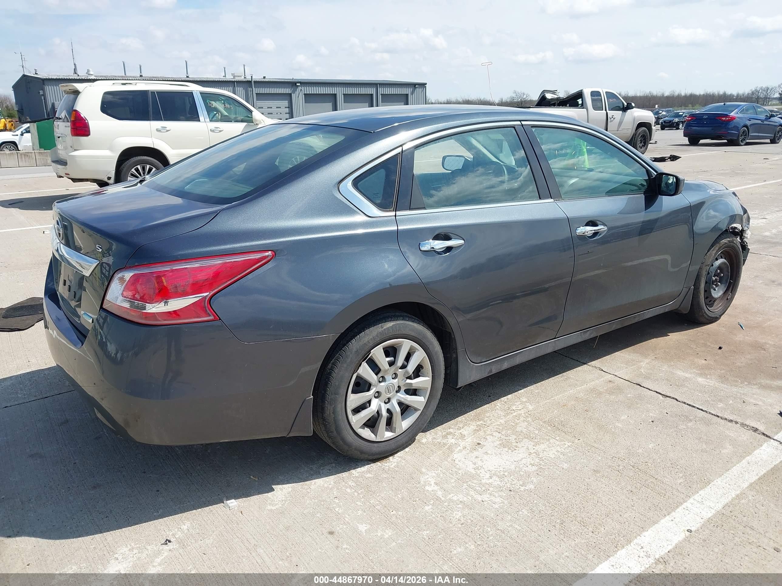 2013 Nissan Altima 2.5 S Gray vin: 1N4AL3AP2DC909747