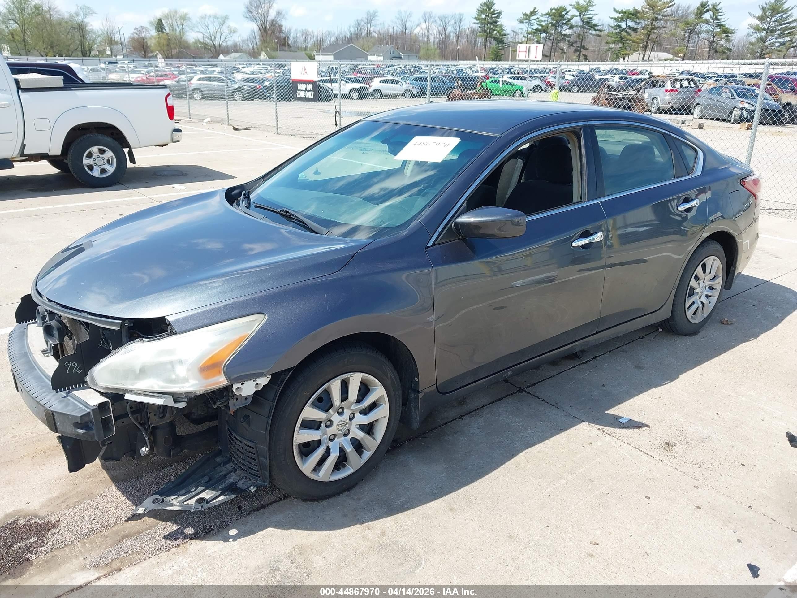2013 Nissan Altima 2.5 S Gray vin: 1N4AL3AP2DC909747
