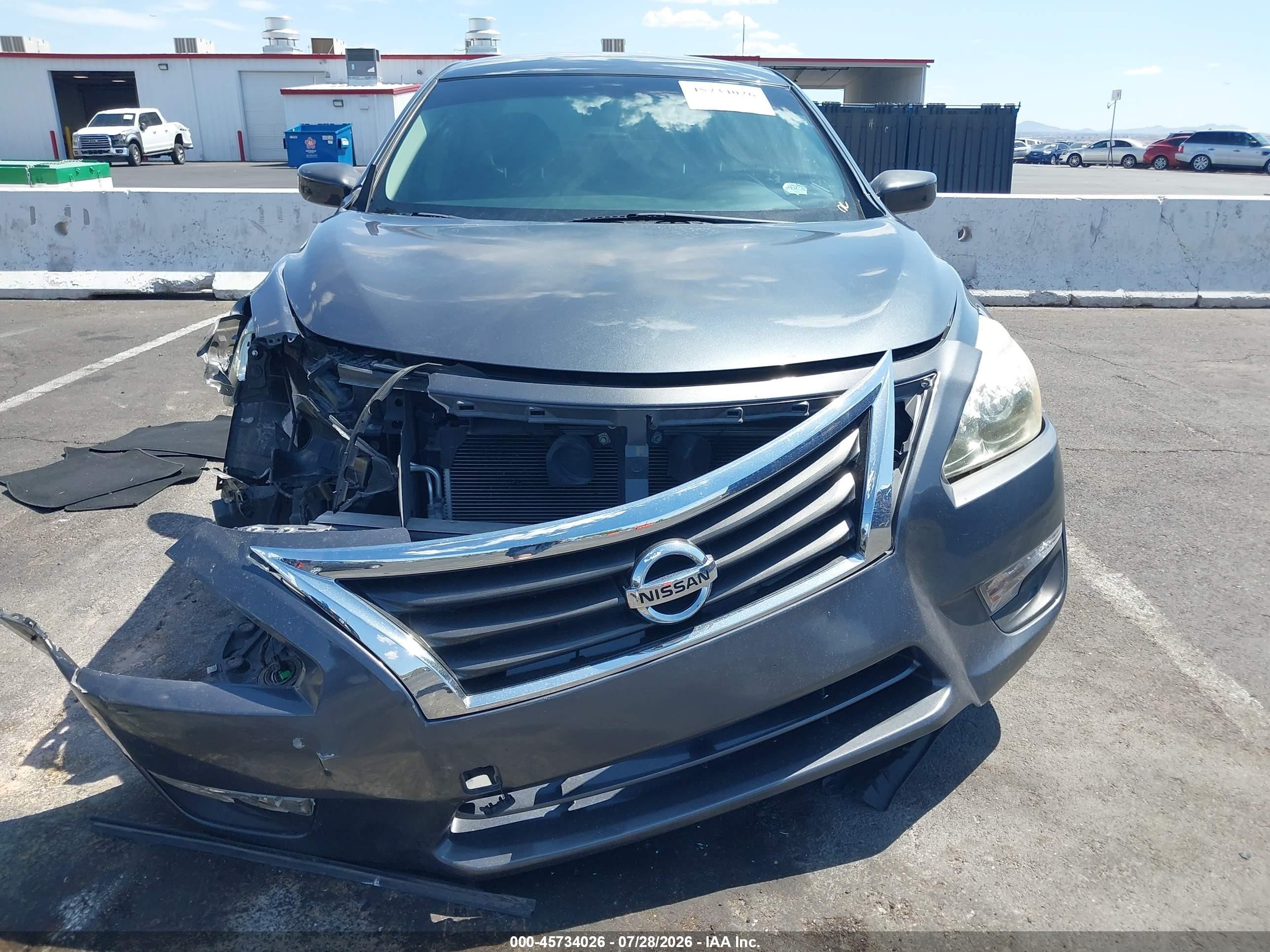 2013 Nissan Altima 2.5 Sv Gray vin: 1N4AL3AP2DC910719