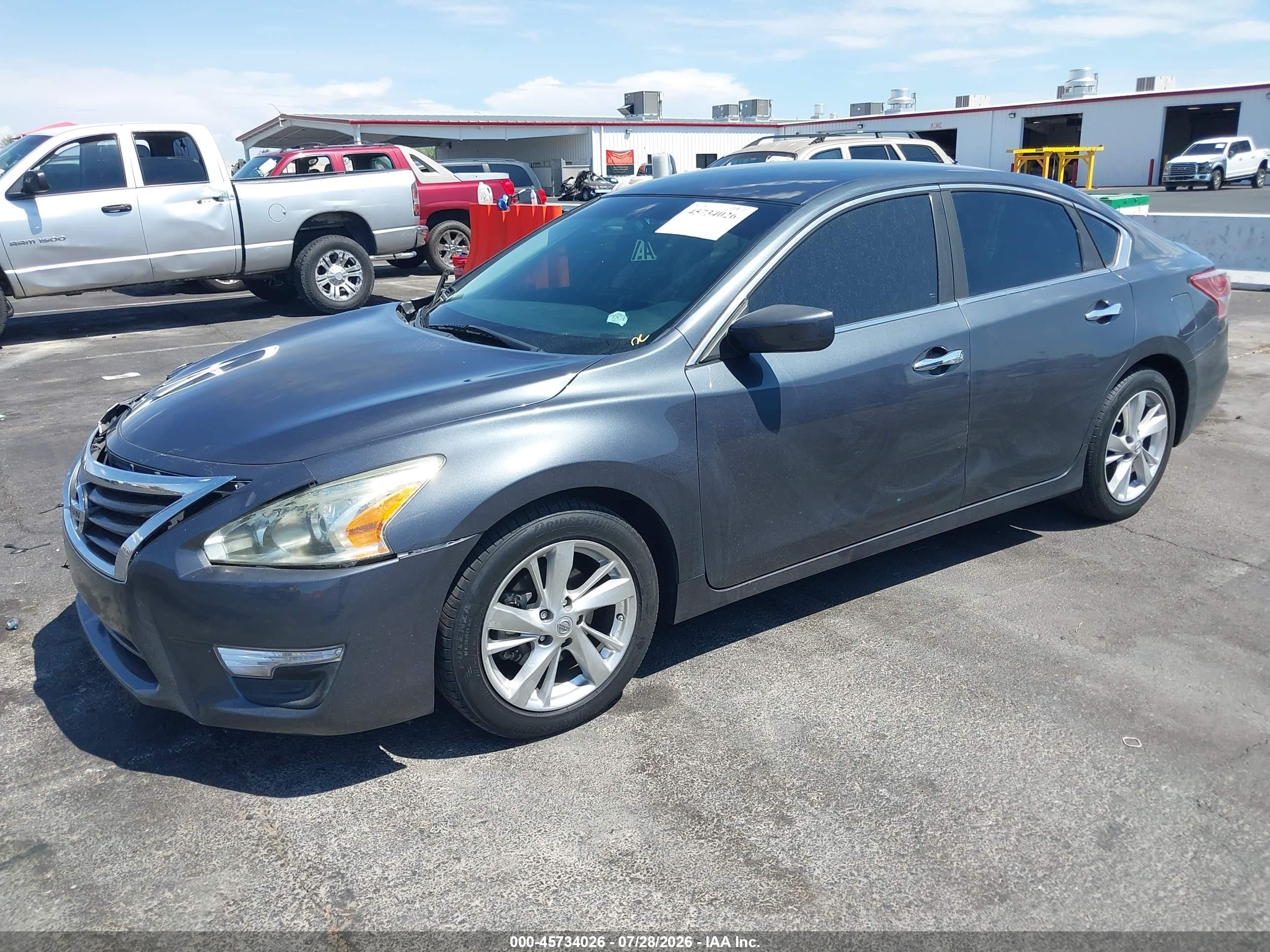 2013 Nissan Altima 2.5 Sv Gray vin: 1N4AL3AP2DC910719