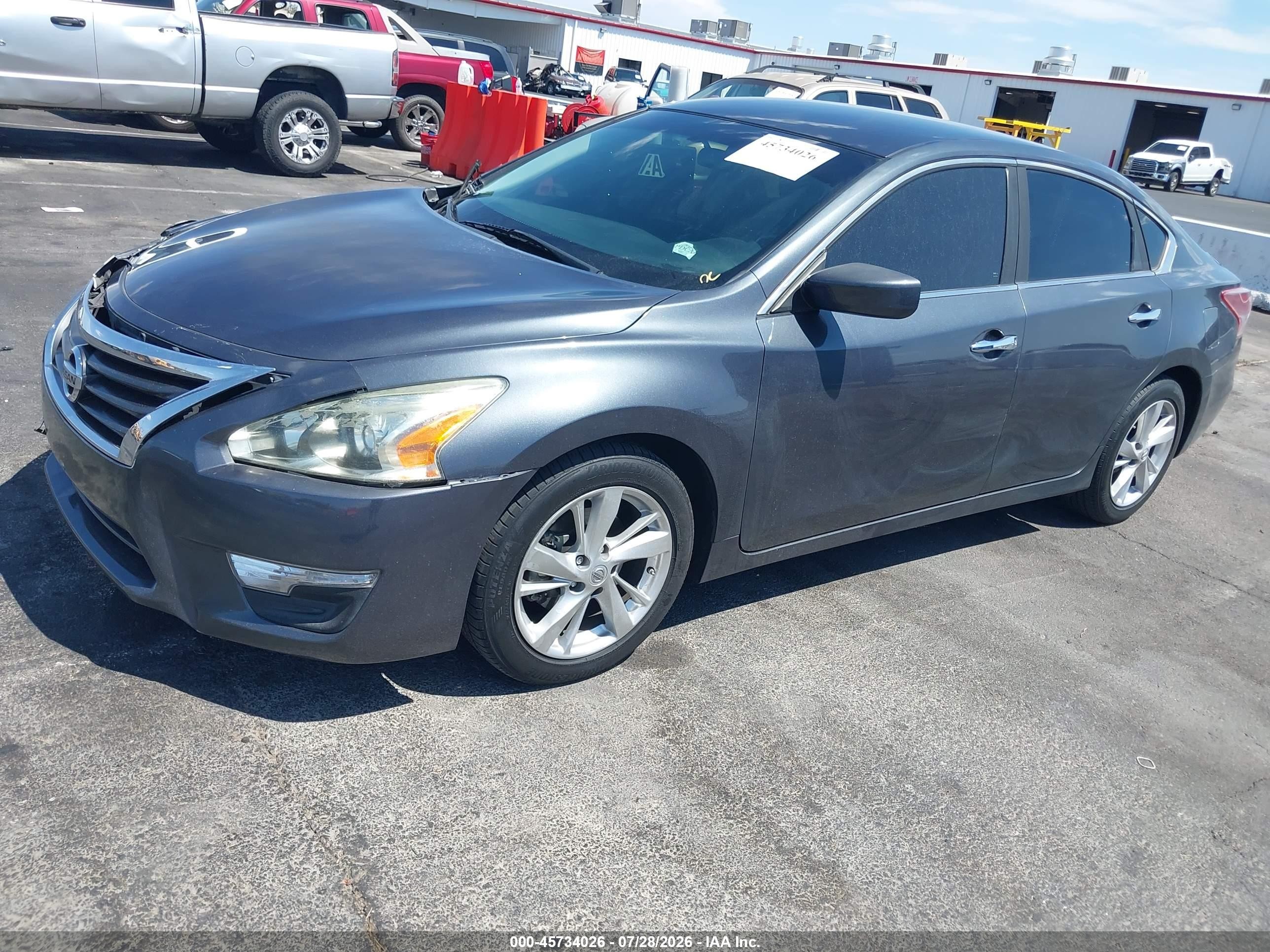 2013 Nissan Altima 2.5 Sv Gray vin: 1N4AL3AP2DC910719