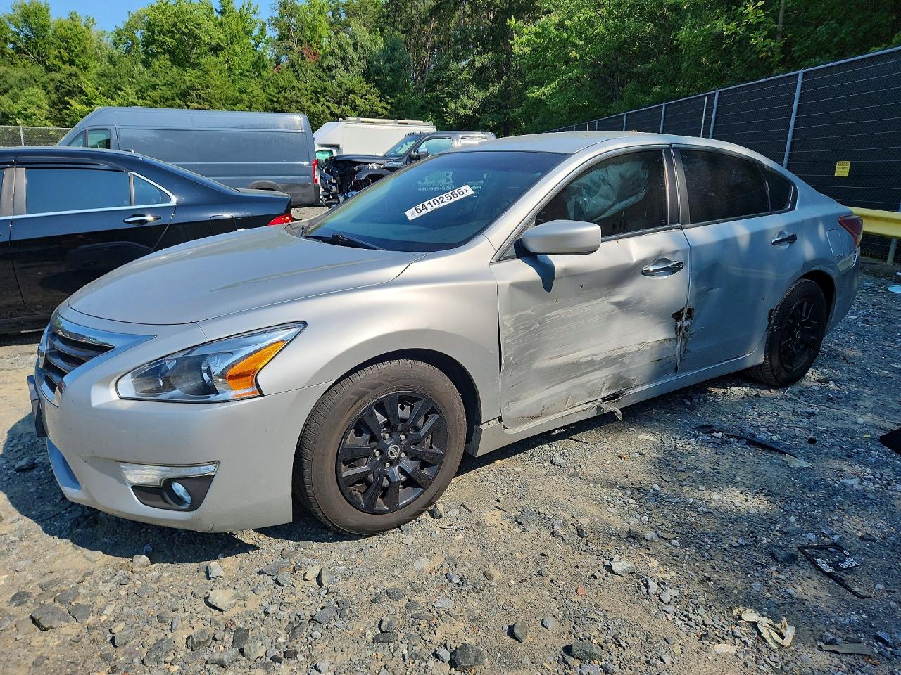 2013 Nissan Altima 2.5 Silver vin: 1N4AL3AP2DC912891