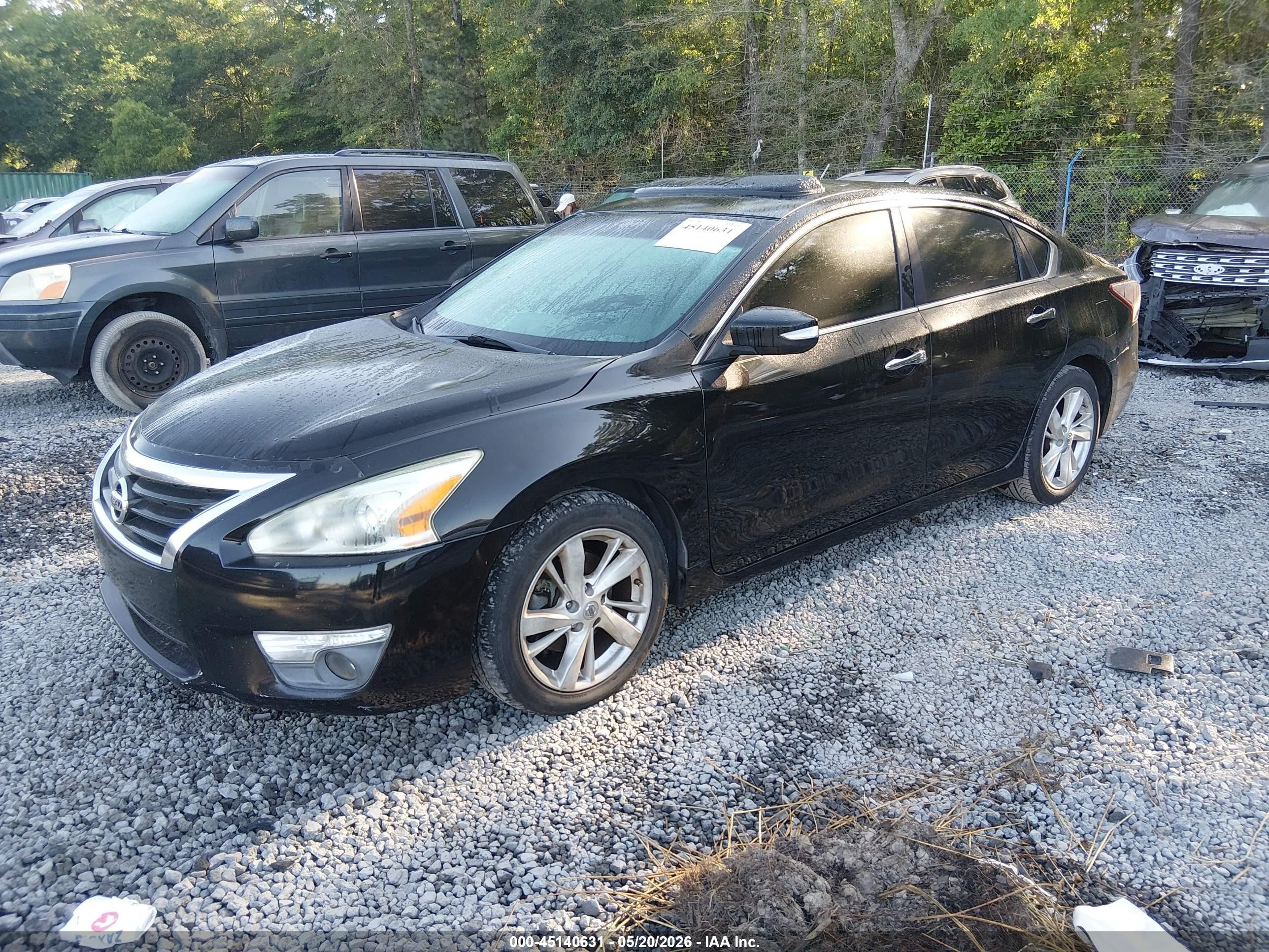 2013 Nissan Altima 2.5 Sl Black vin: 1N4AL3AP2DC917668