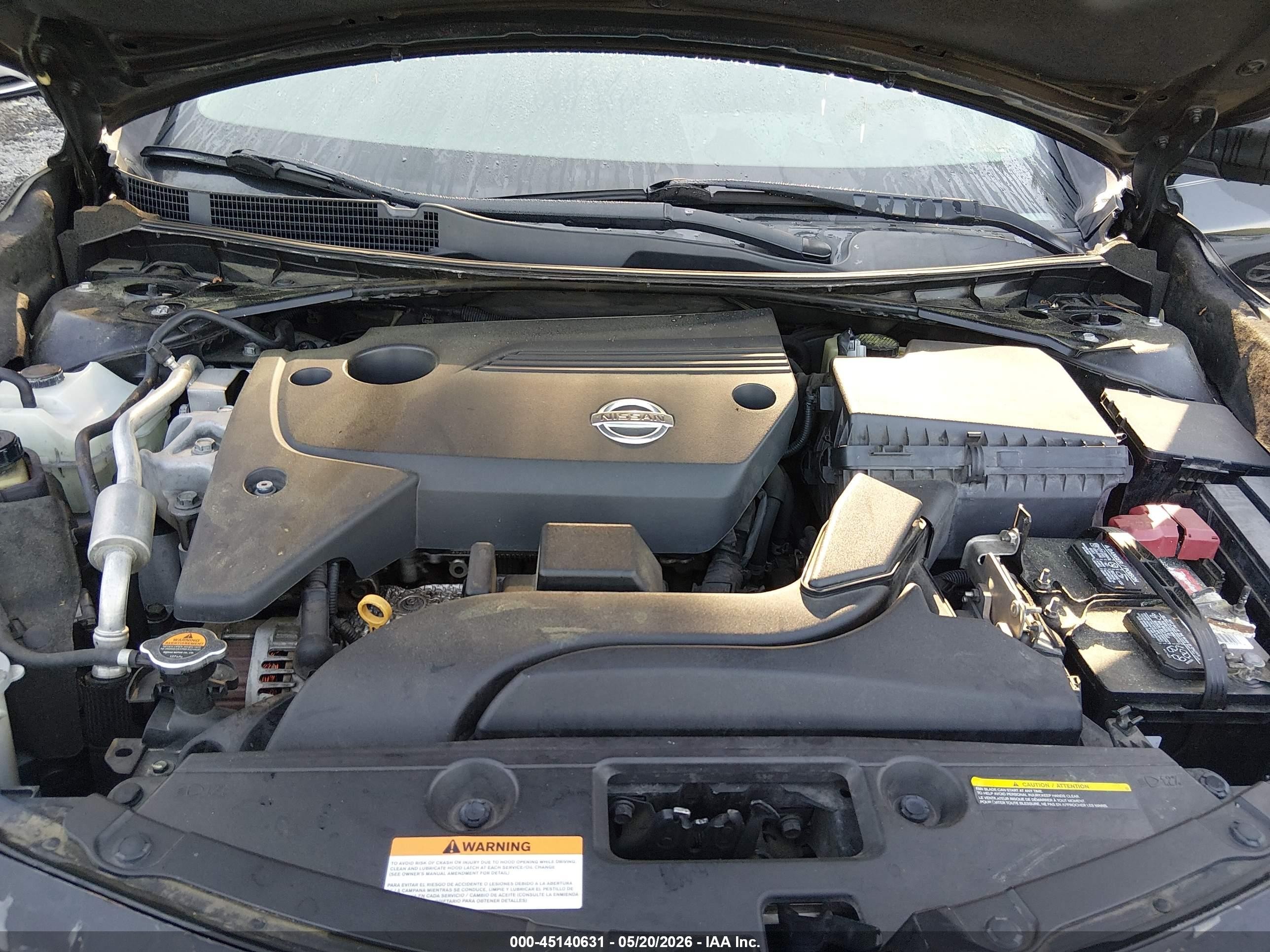 2013 Nissan Altima 2.5 Sl Black vin: 1N4AL3AP2DC917668