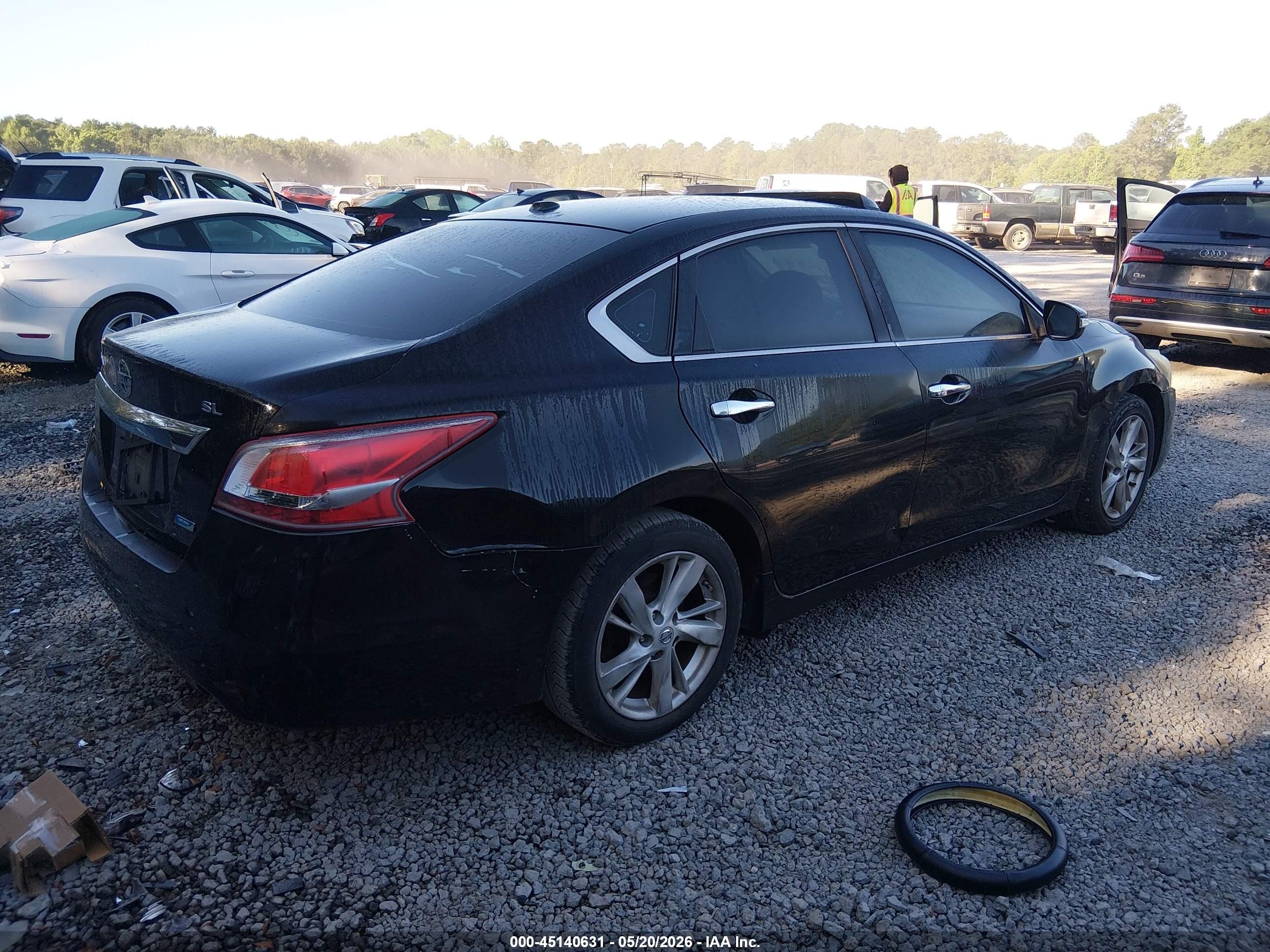 2013 Nissan Altima 2.5 Sl Black vin: 1N4AL3AP2DC917668